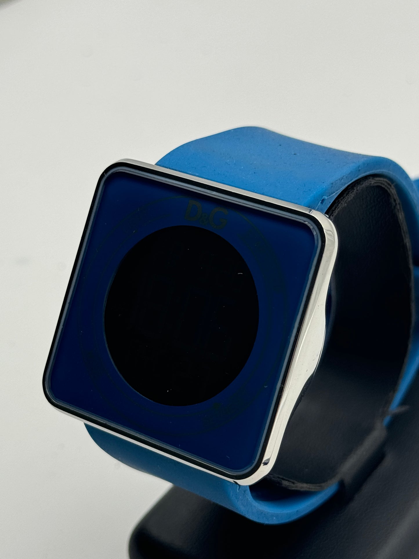 dolce e gabbana digital watch dw0736 44mm blue