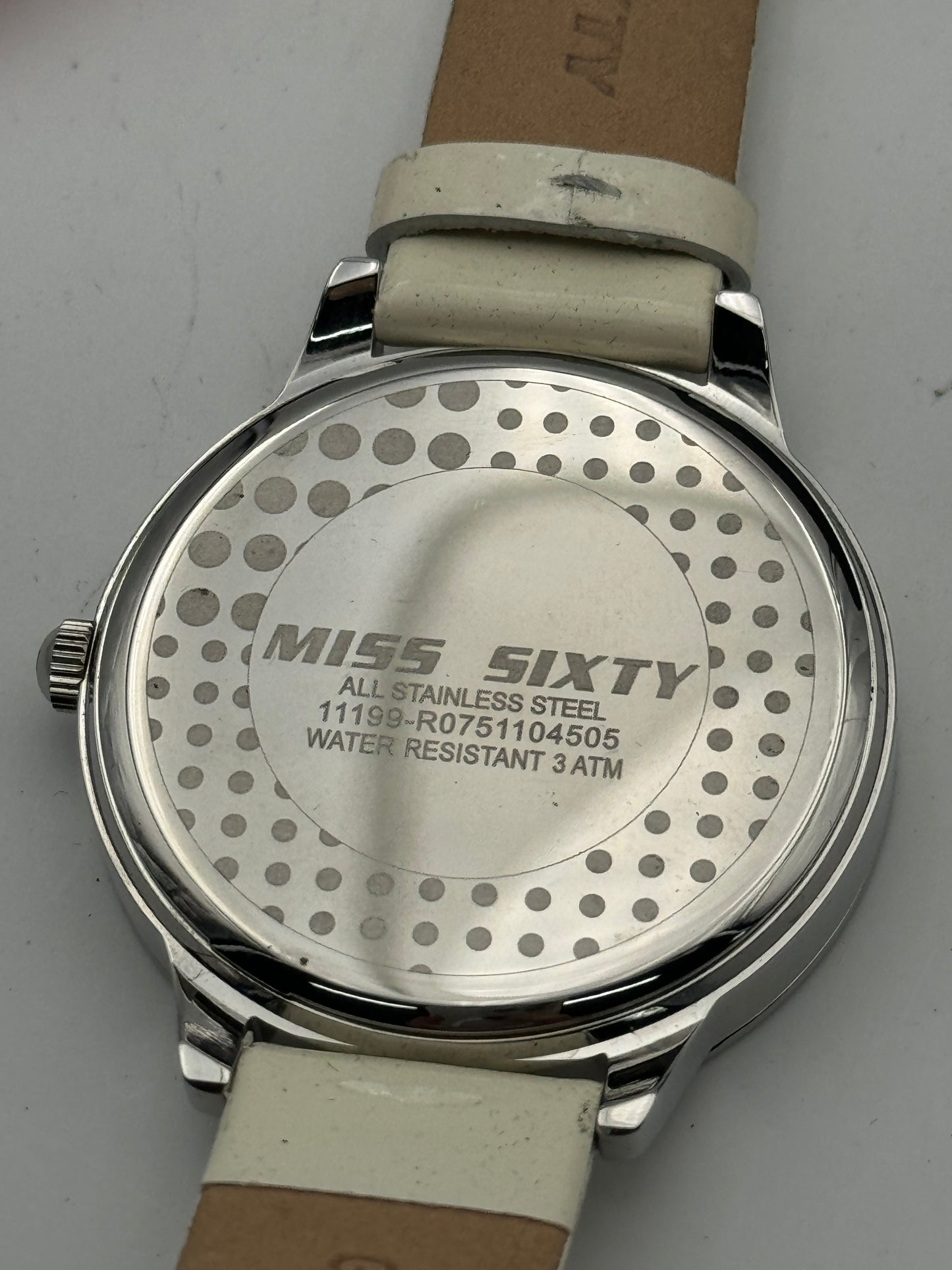 miss sixty watch quartz 11199-r0751104505