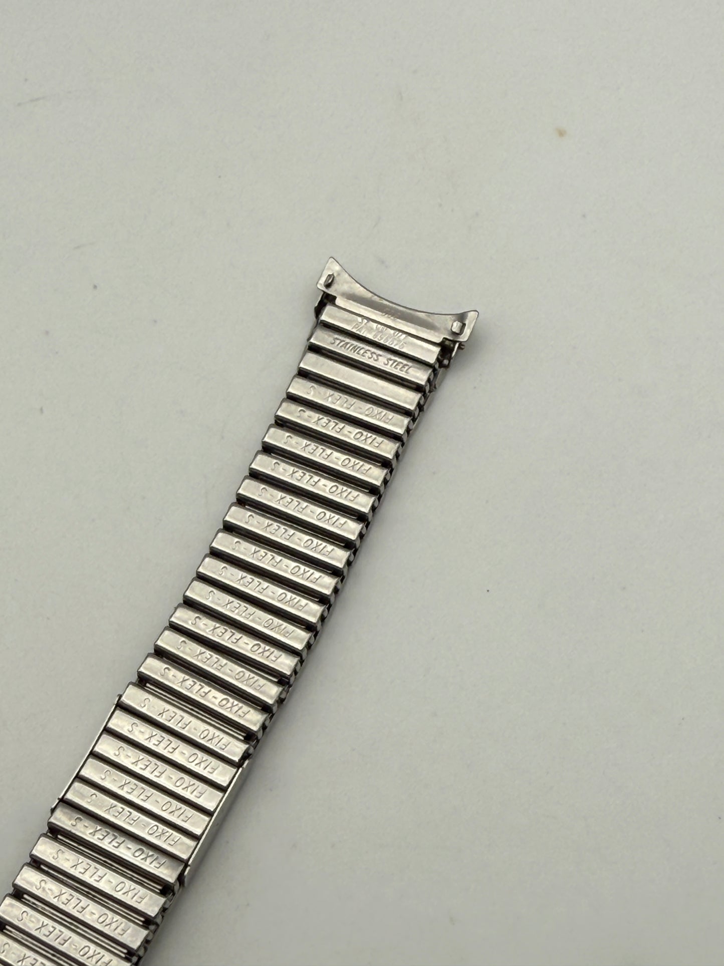 omega 558 28-071 pat.896575 fixo flex -s bracciale 18mm cinturino strap vintage