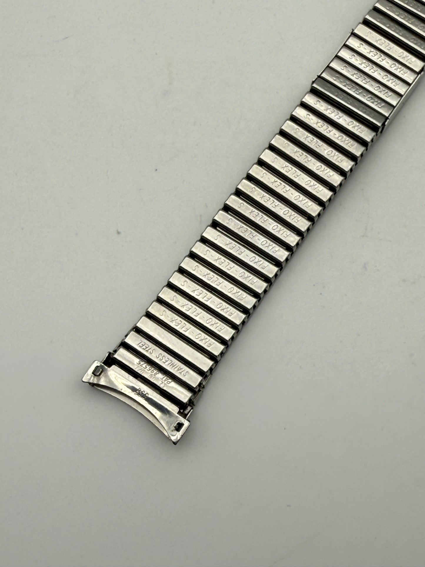 omega 558 28-071 pat.896575 fixo flex -s bracciale 18mm cinturino strap vintage