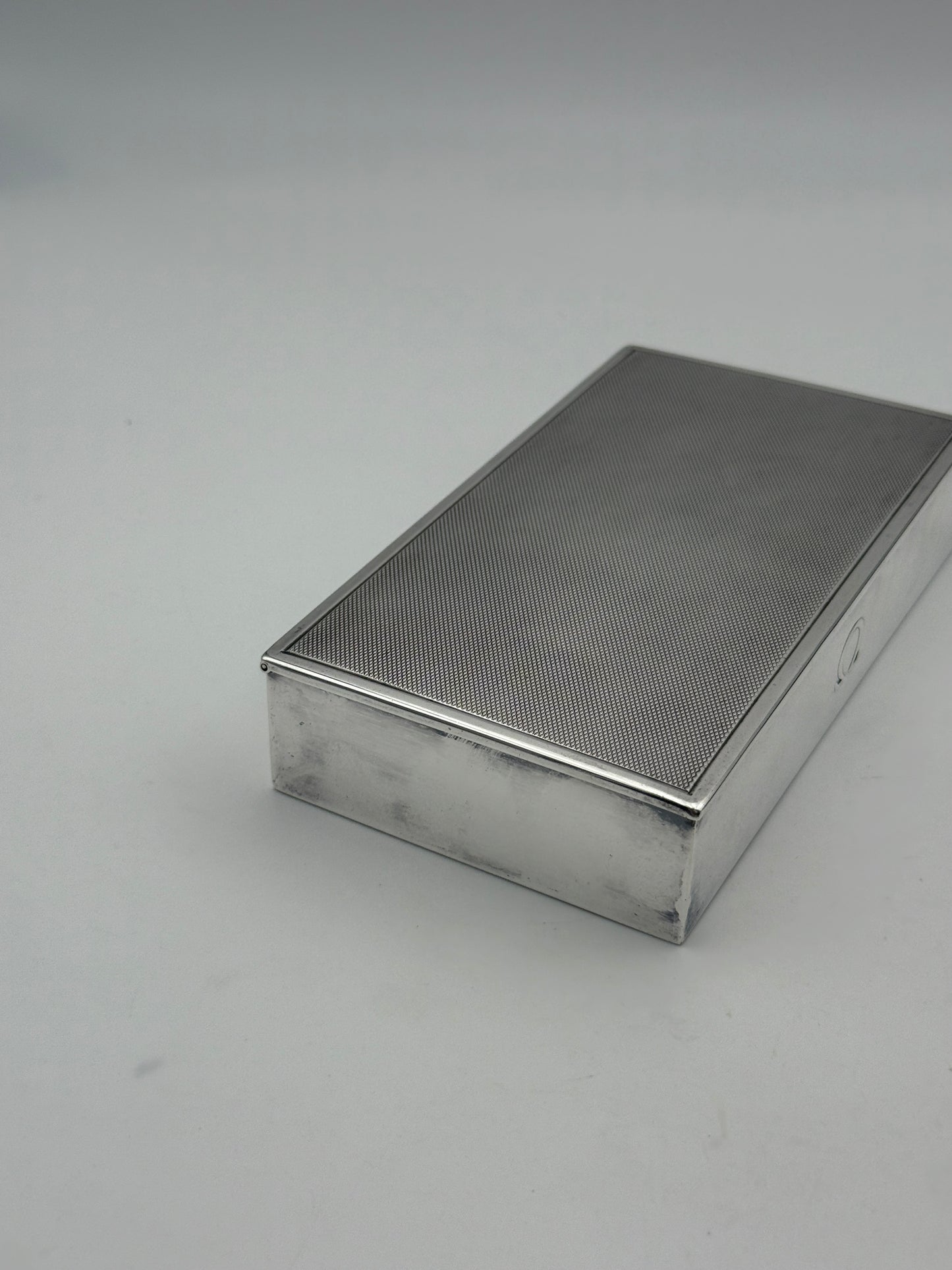 omega watch box vintage silver 925 rare scatola orologio