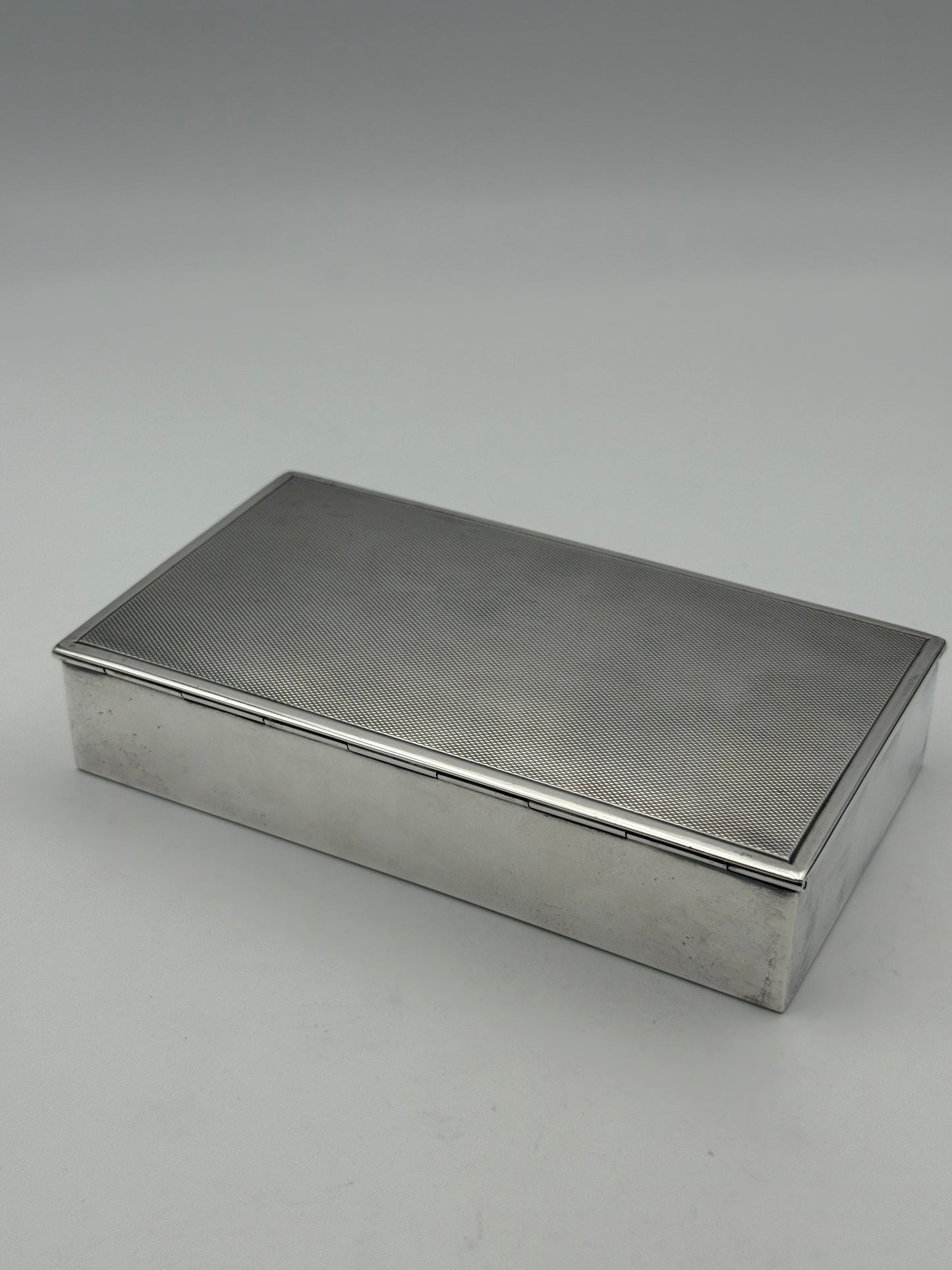 omega watch box vintage silver 925 rare scatola orologio