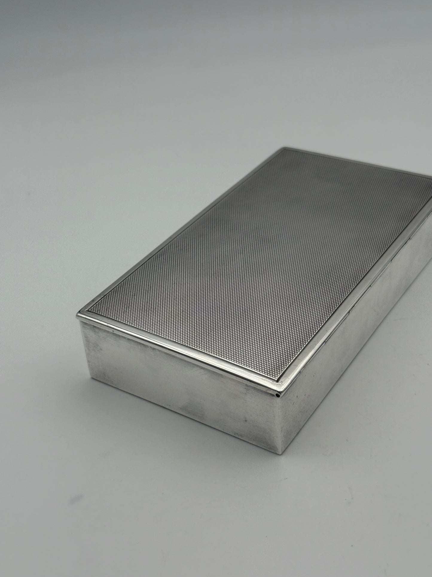 omega watch box vintage silver 925 rare scatola orologio