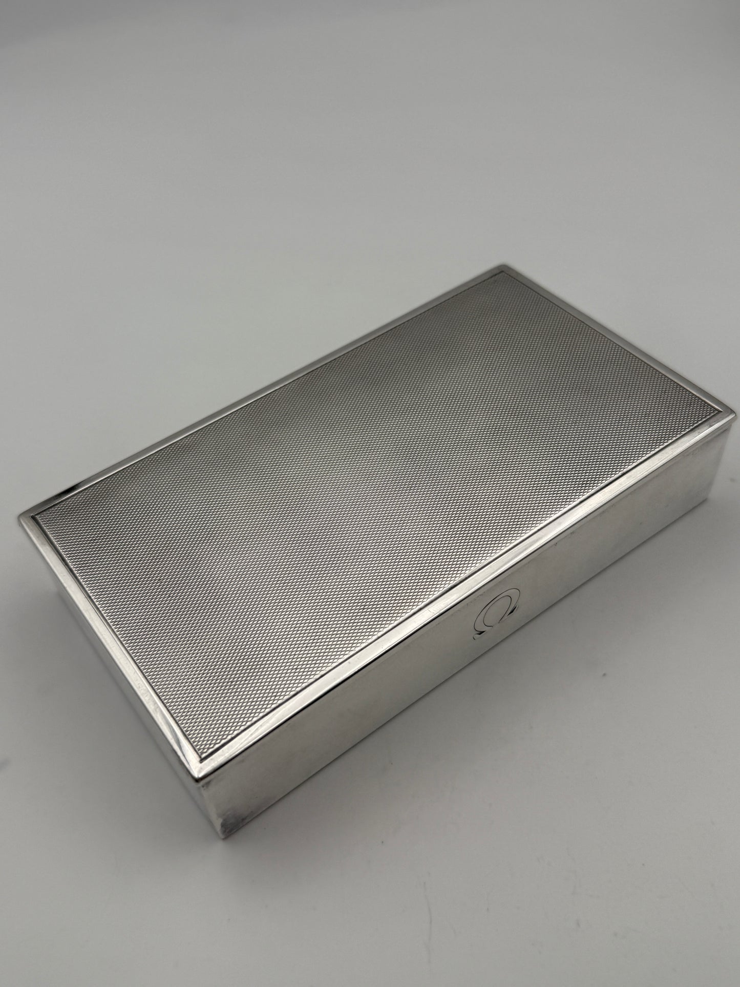 omega watch box vintage silver 925 rare scatola orologio