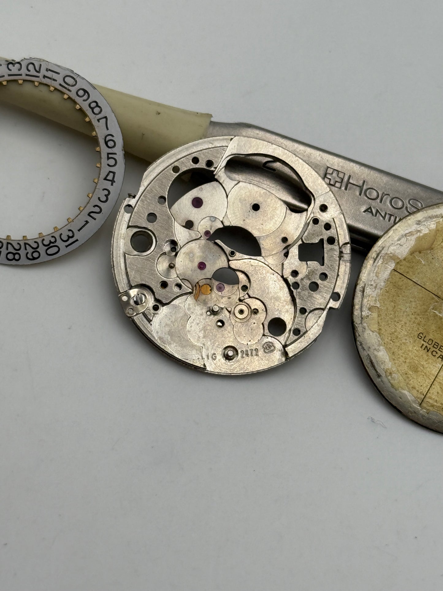 nileg globemaster eta 2472 26mm movement movimento