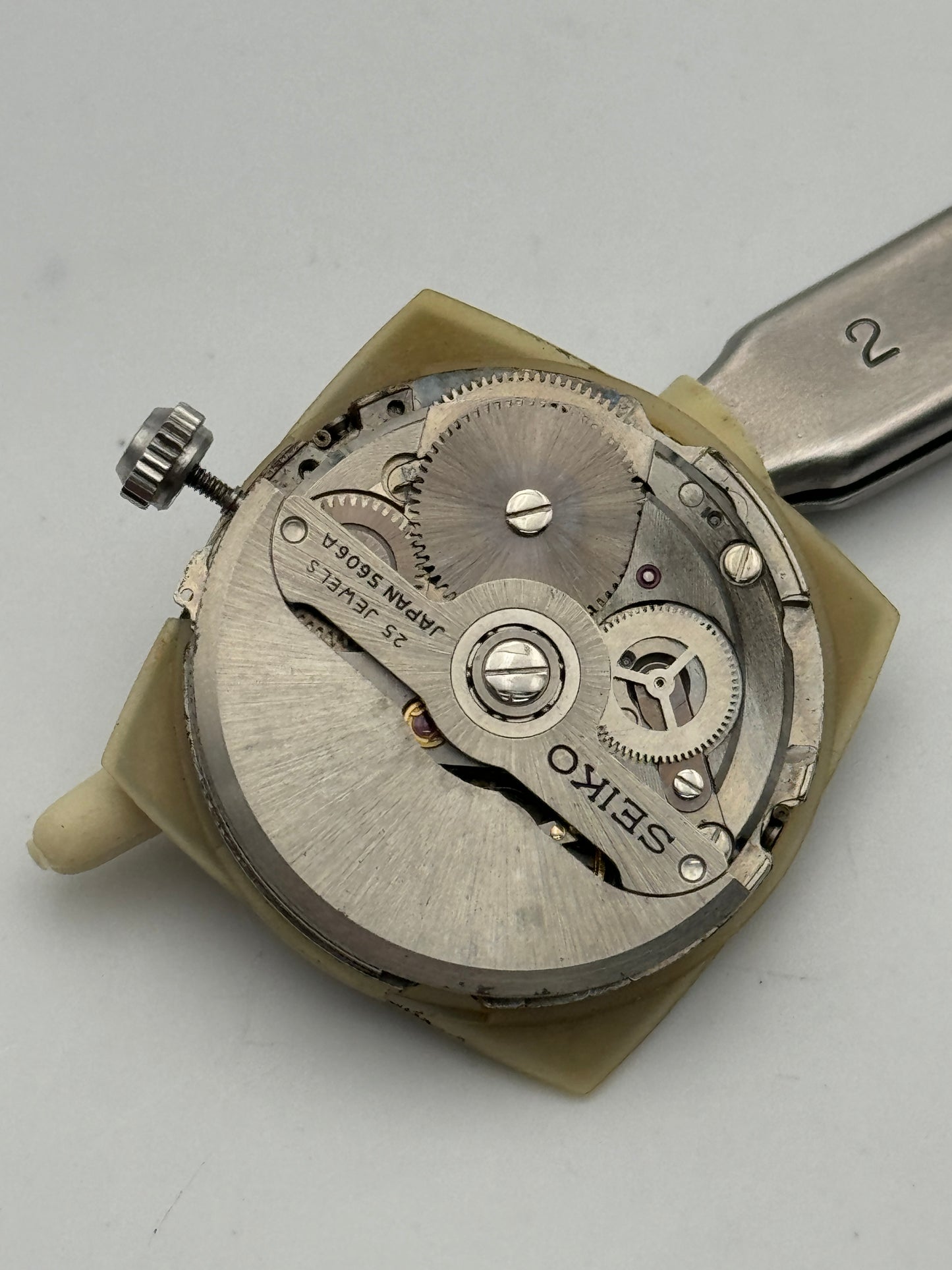 Seiko 5606a automatic movement movimento