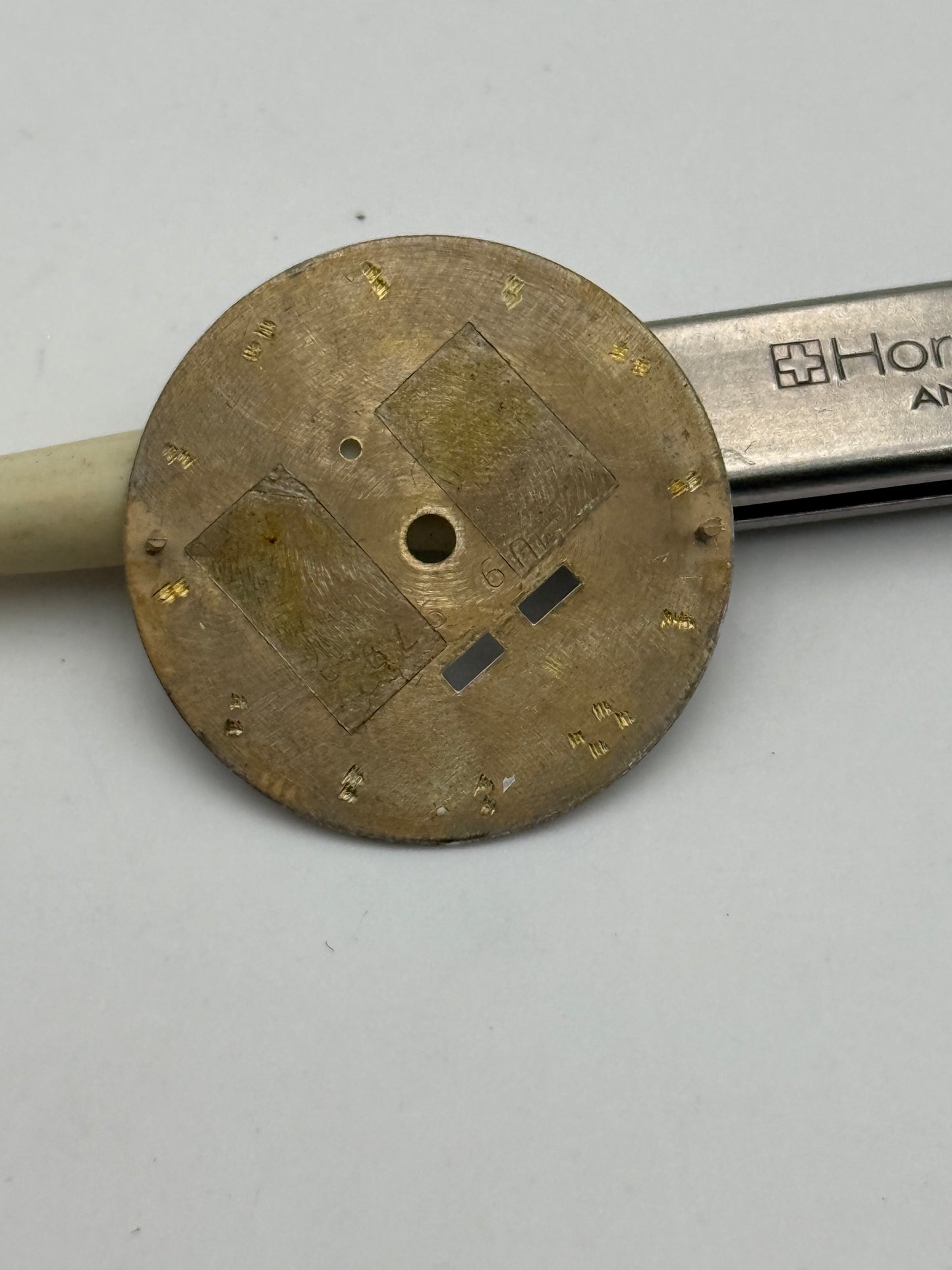 eberhard quartz cal.255.481 25mm dial quadrante