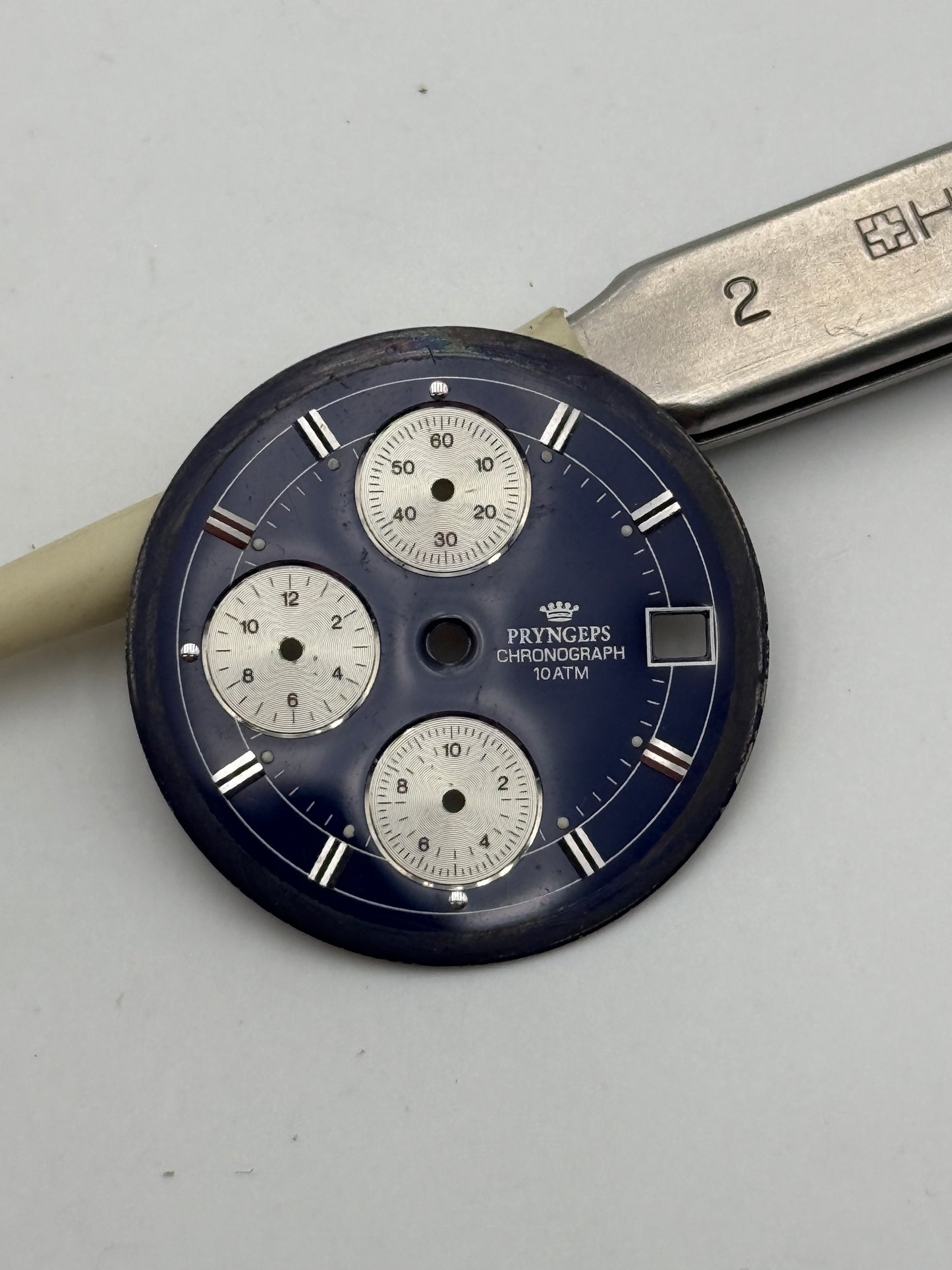 pryngeps chronograph quartz 28mm dial quadrante