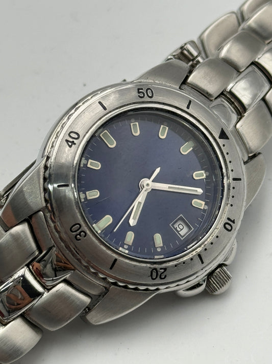 sector vintage watch blue