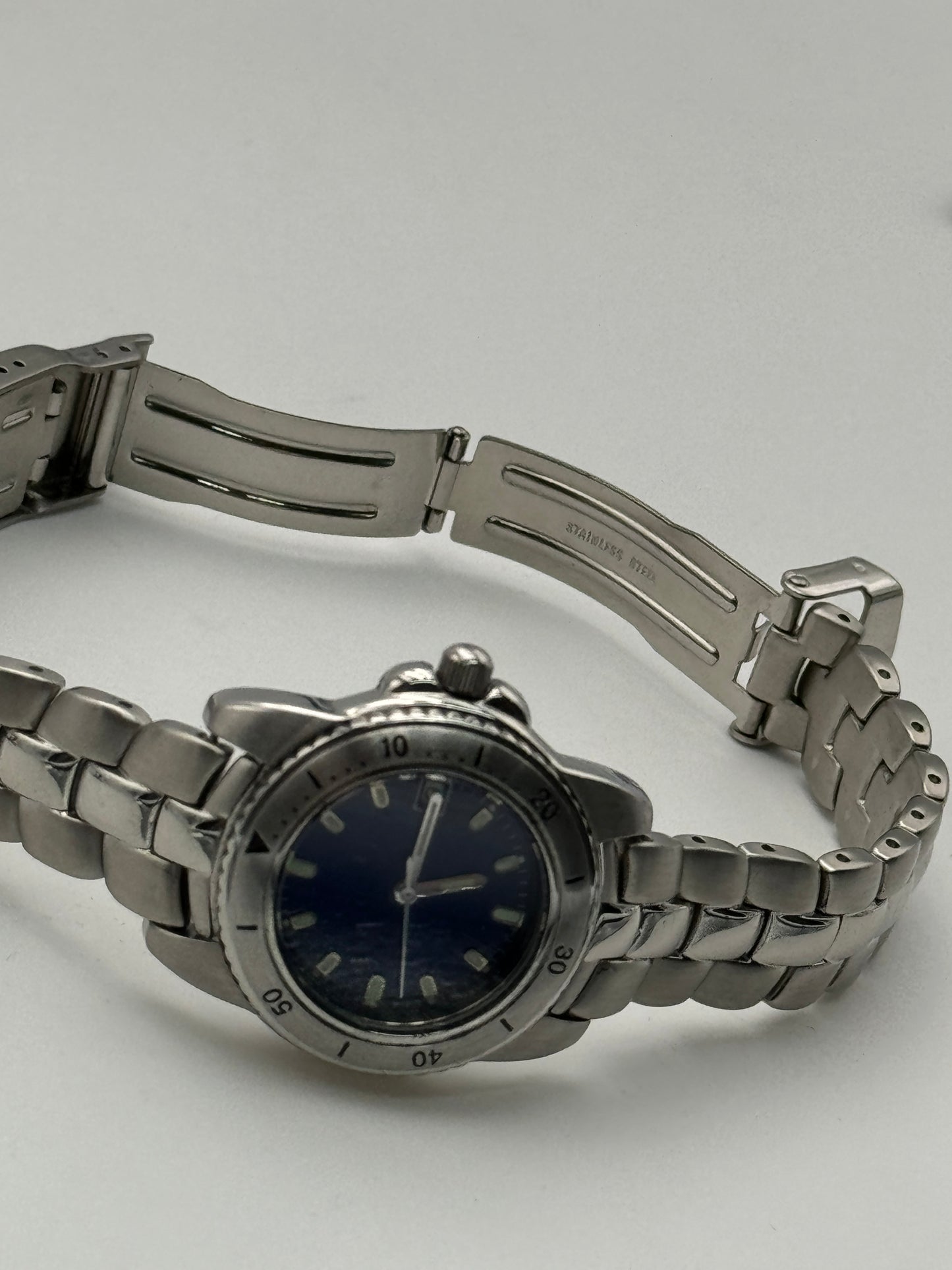 sector vintage watch blue