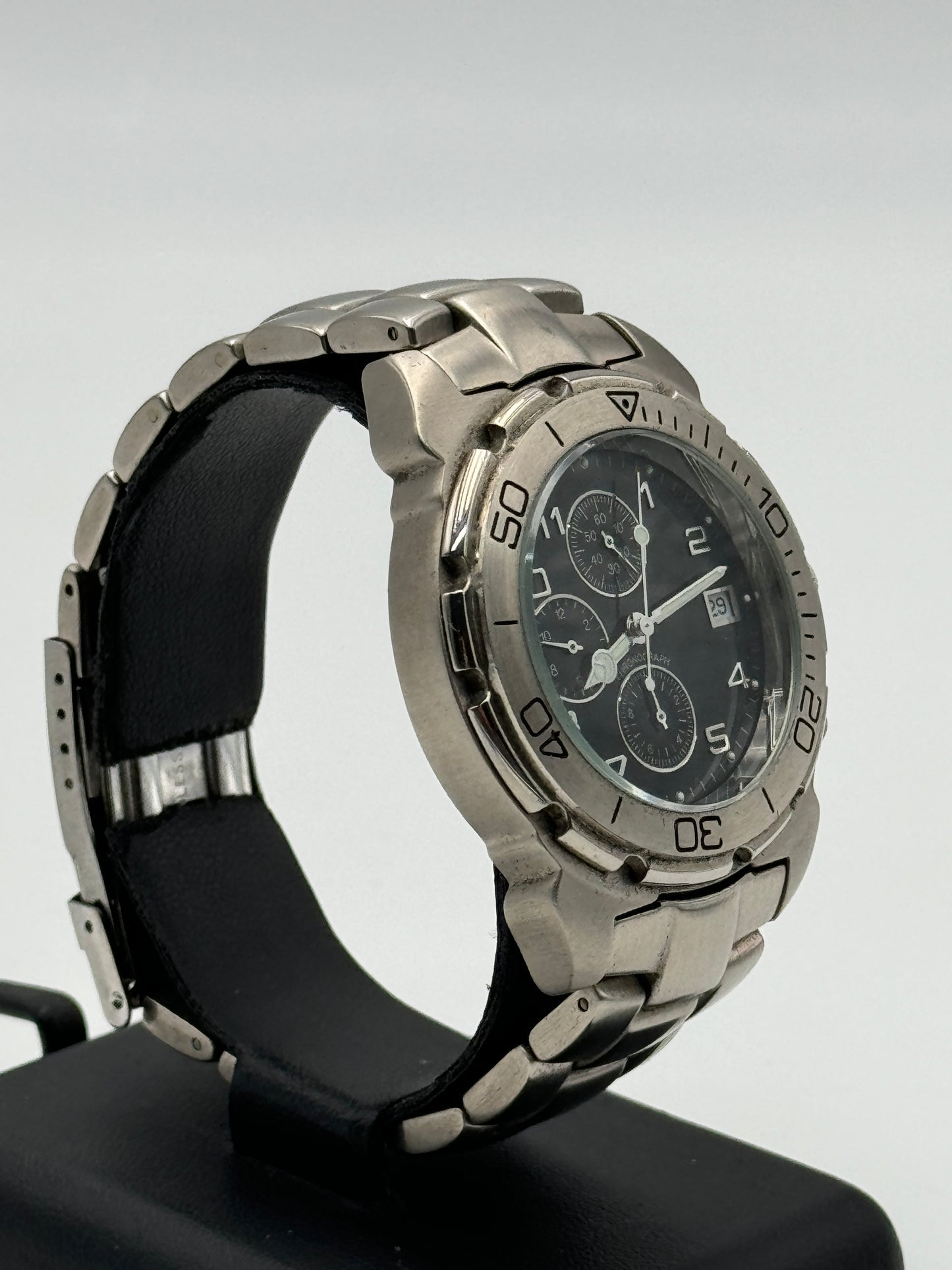 sector chronograph watch black