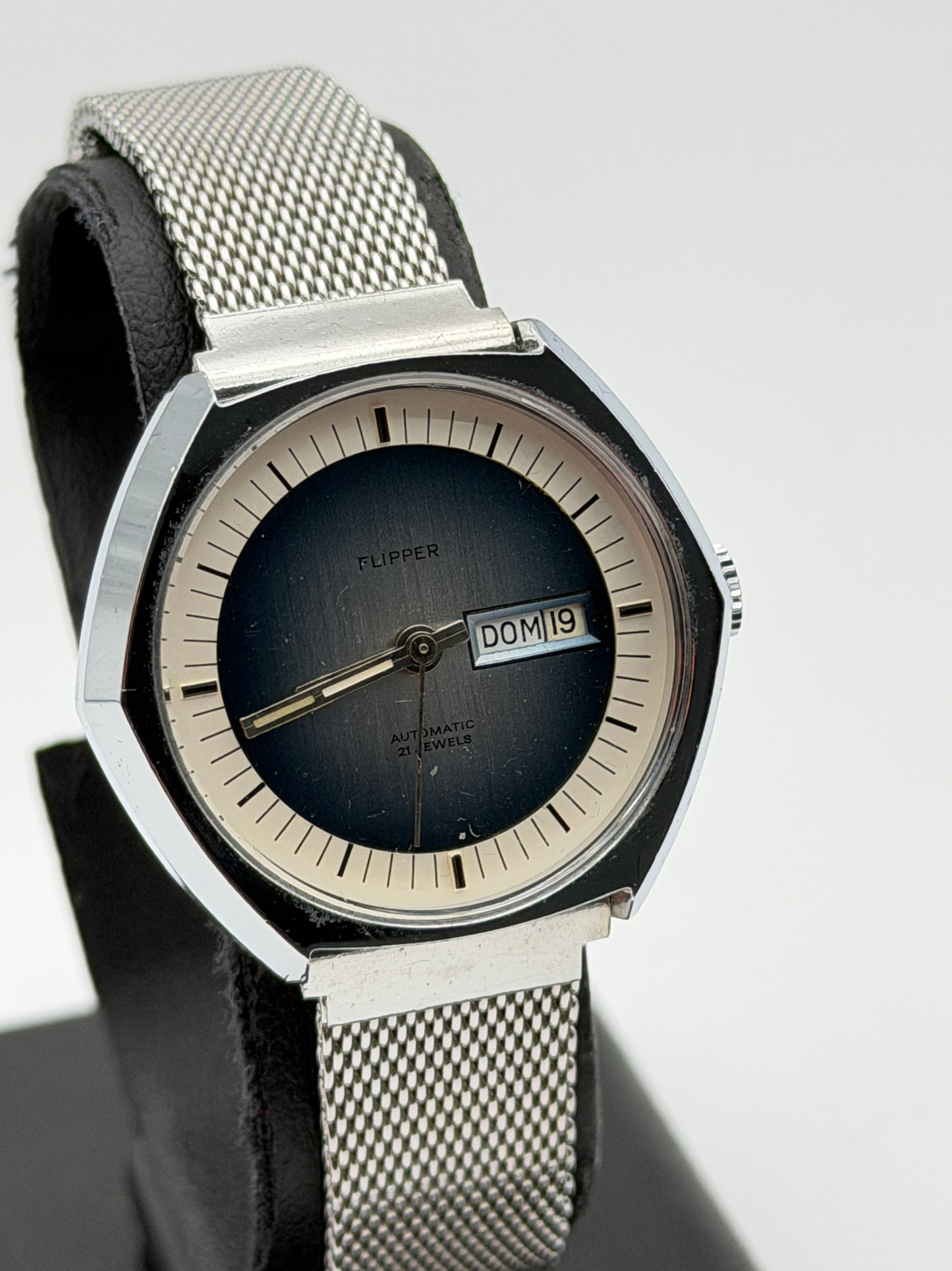 flipper automatic vintage nos 70s 33mm