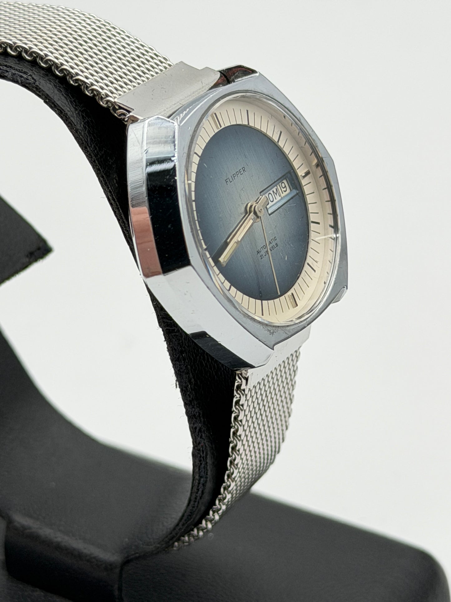 flipper automatic vintage nos 70s 33mm