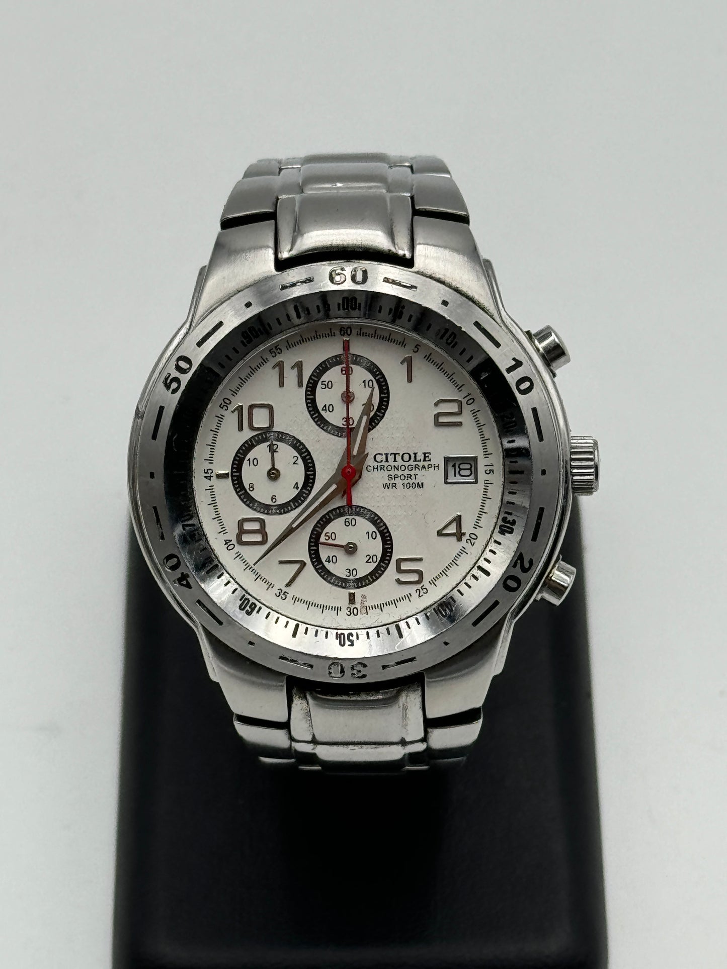 citole chronograph sport wr 100m 40mm ct5013g