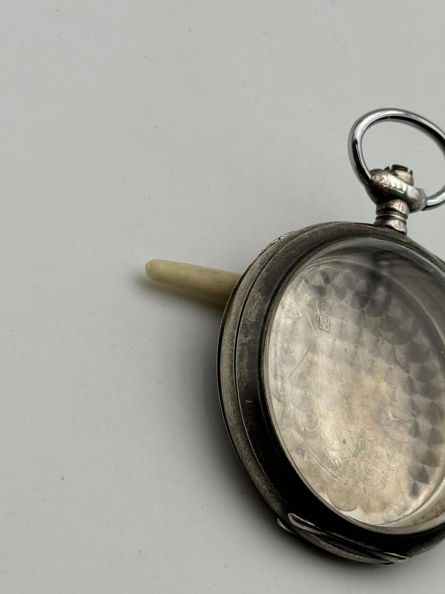 Zenith grand prix paris 1902 cassa case silver pocket watch