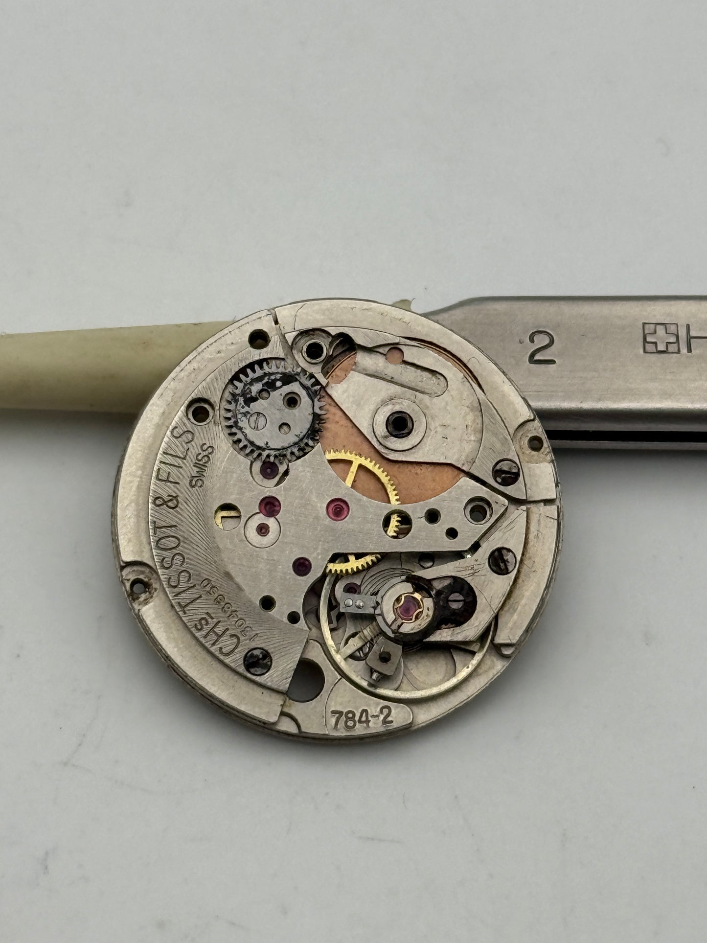 tissot 784-2 movement movimento
