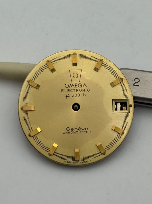 omega electronic f 300hz genevè chronoemter esa 9162 movement movimento