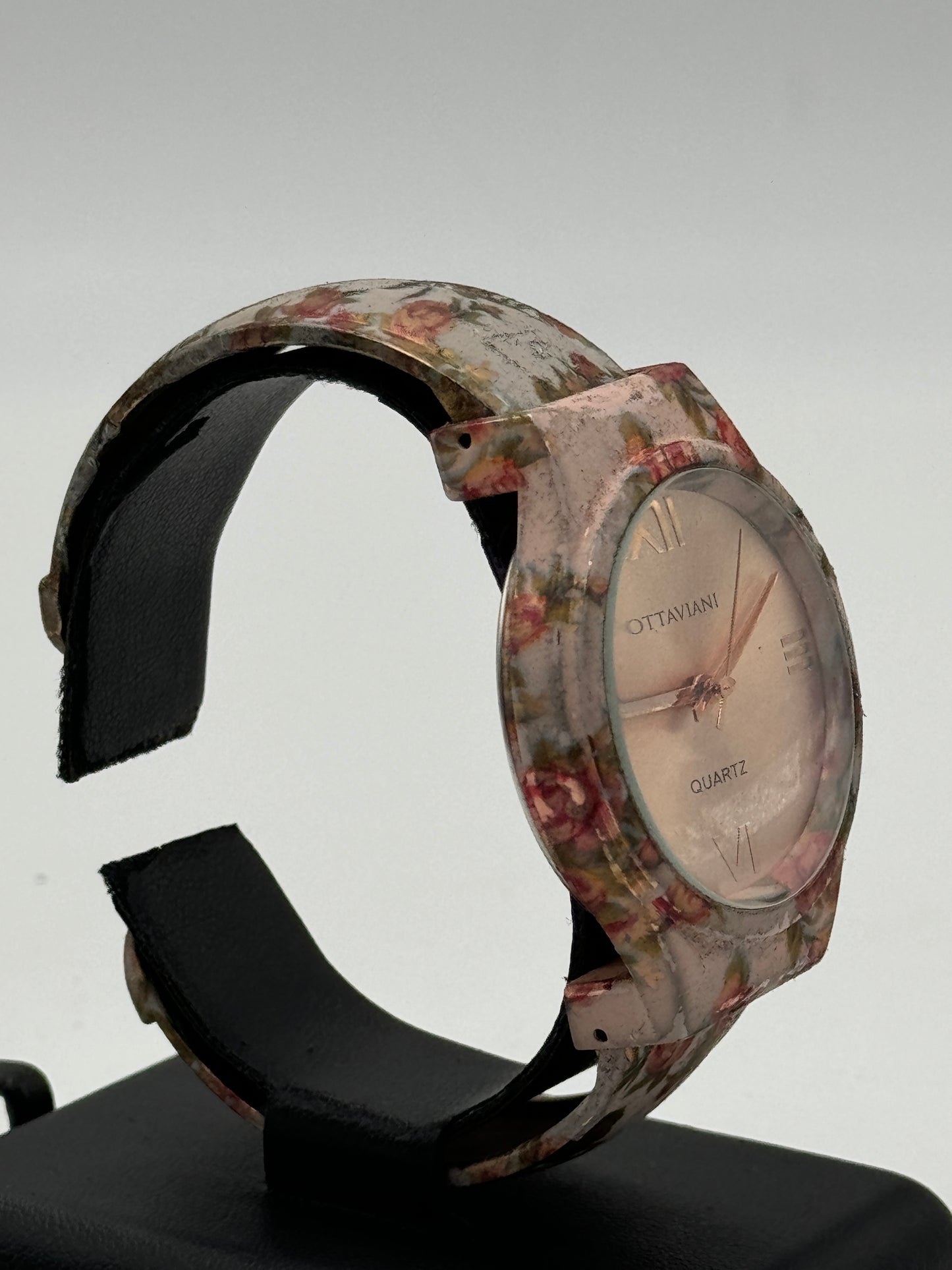 ottaviani quartz 38mm pink watch