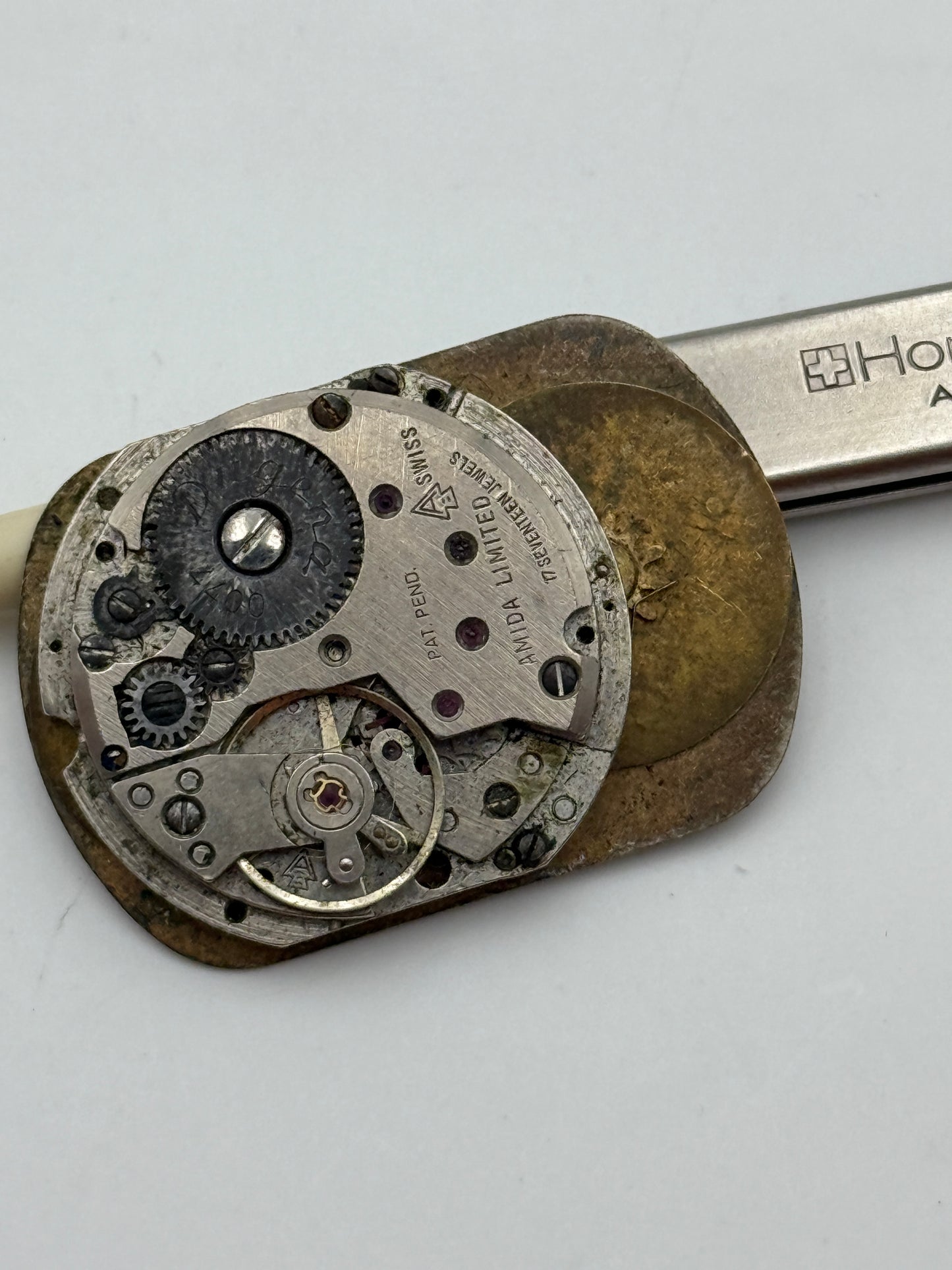 dugena digital cal.amida limited 35x24mm movement movimento