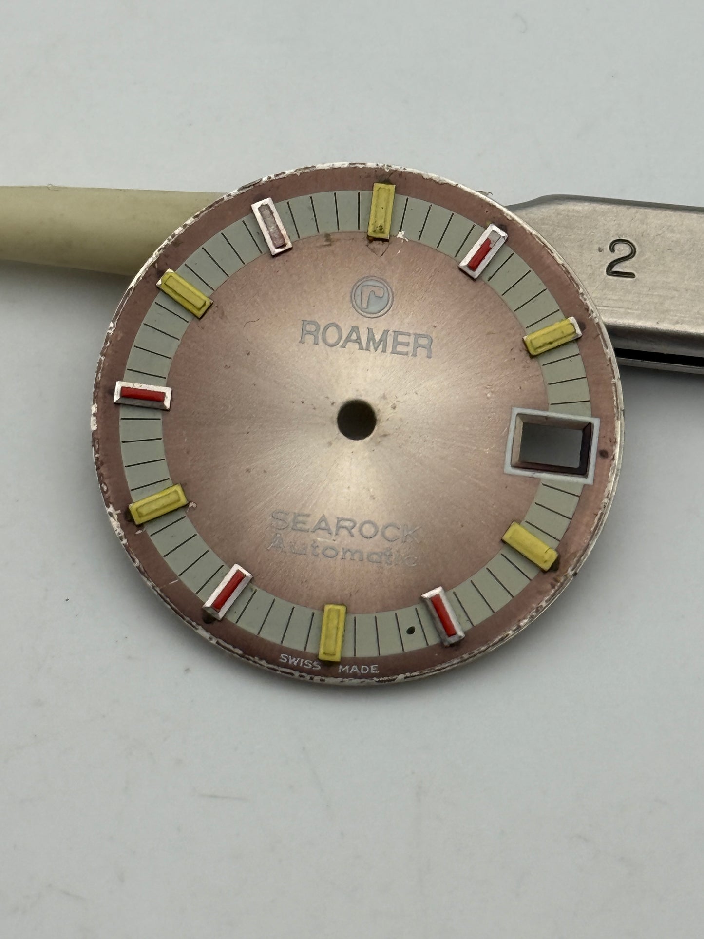 roamer searock automatic 28.5mm dial quadrante