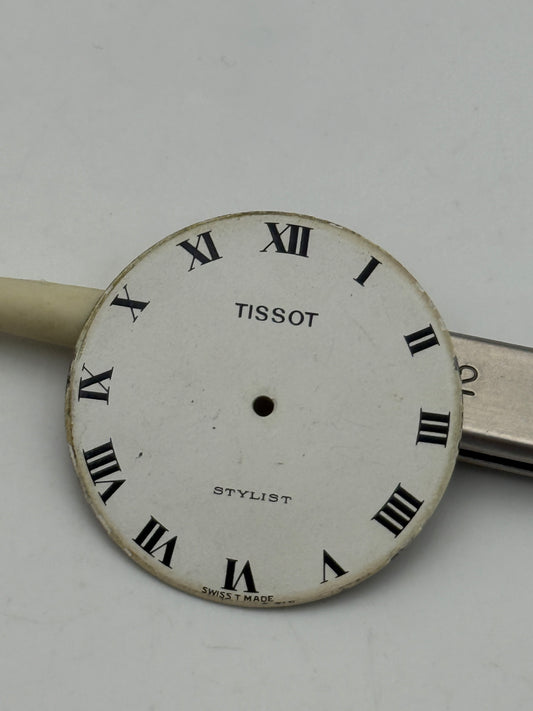 tissot stylist 28.5mm dial quadrante