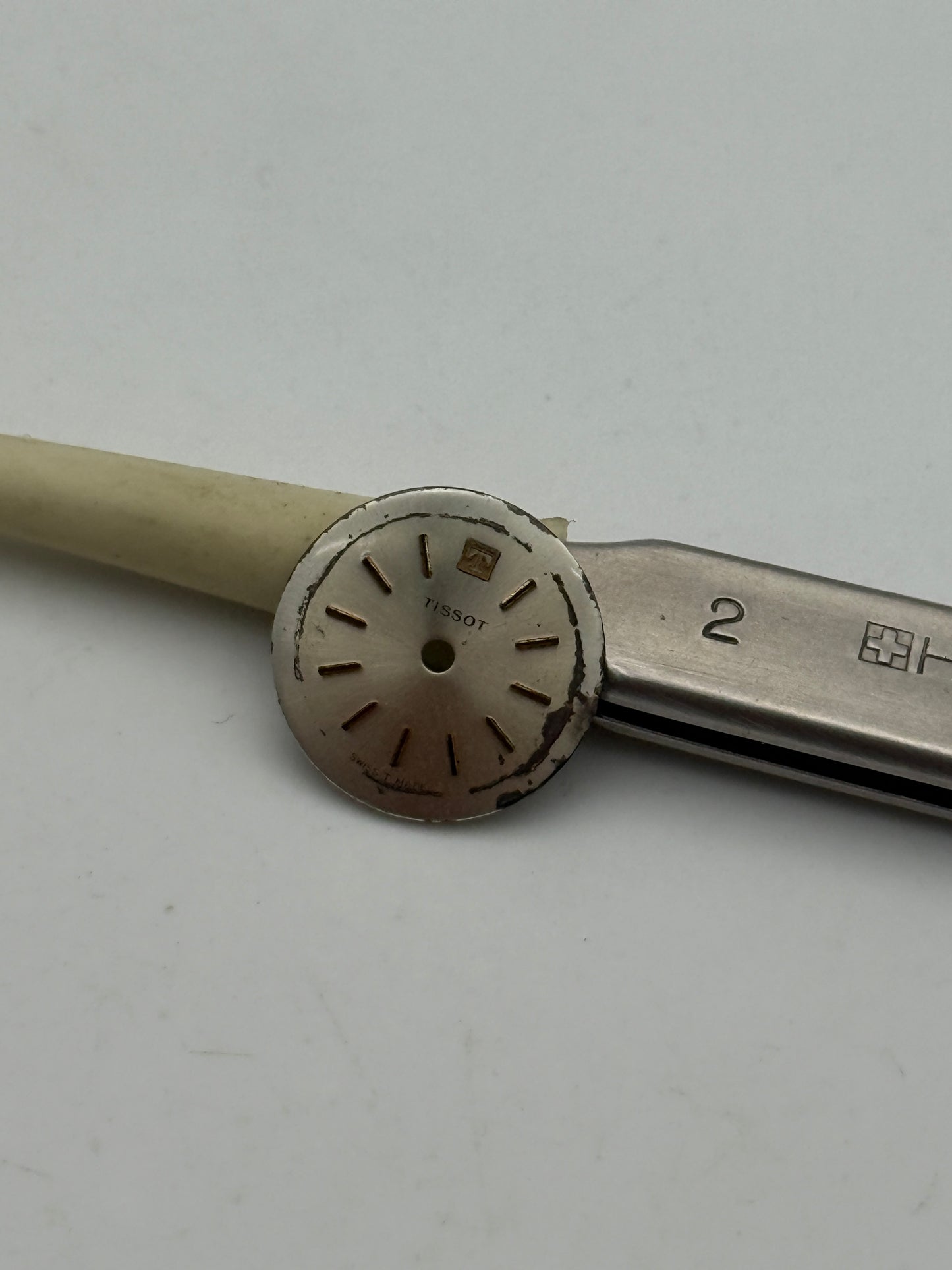 tissot 14.4mm dial quadrante
