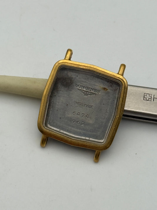 longines placcata oro 6474-962 22mm cassa case