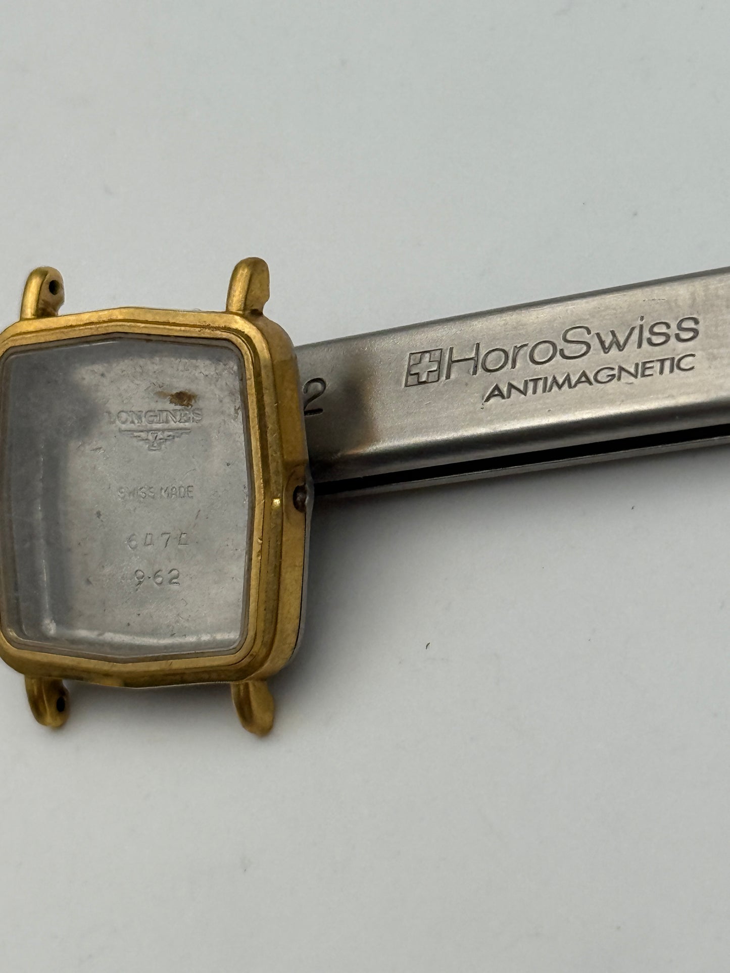 longines placcata oro 6474-962 22mm cassa case