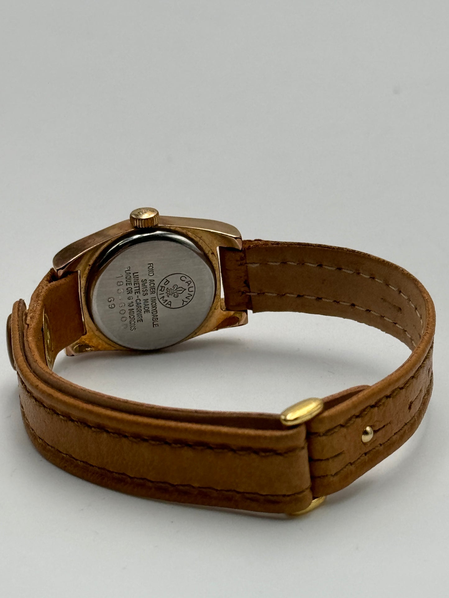 cauny swiss made 17 rubis 185-600069 22mm