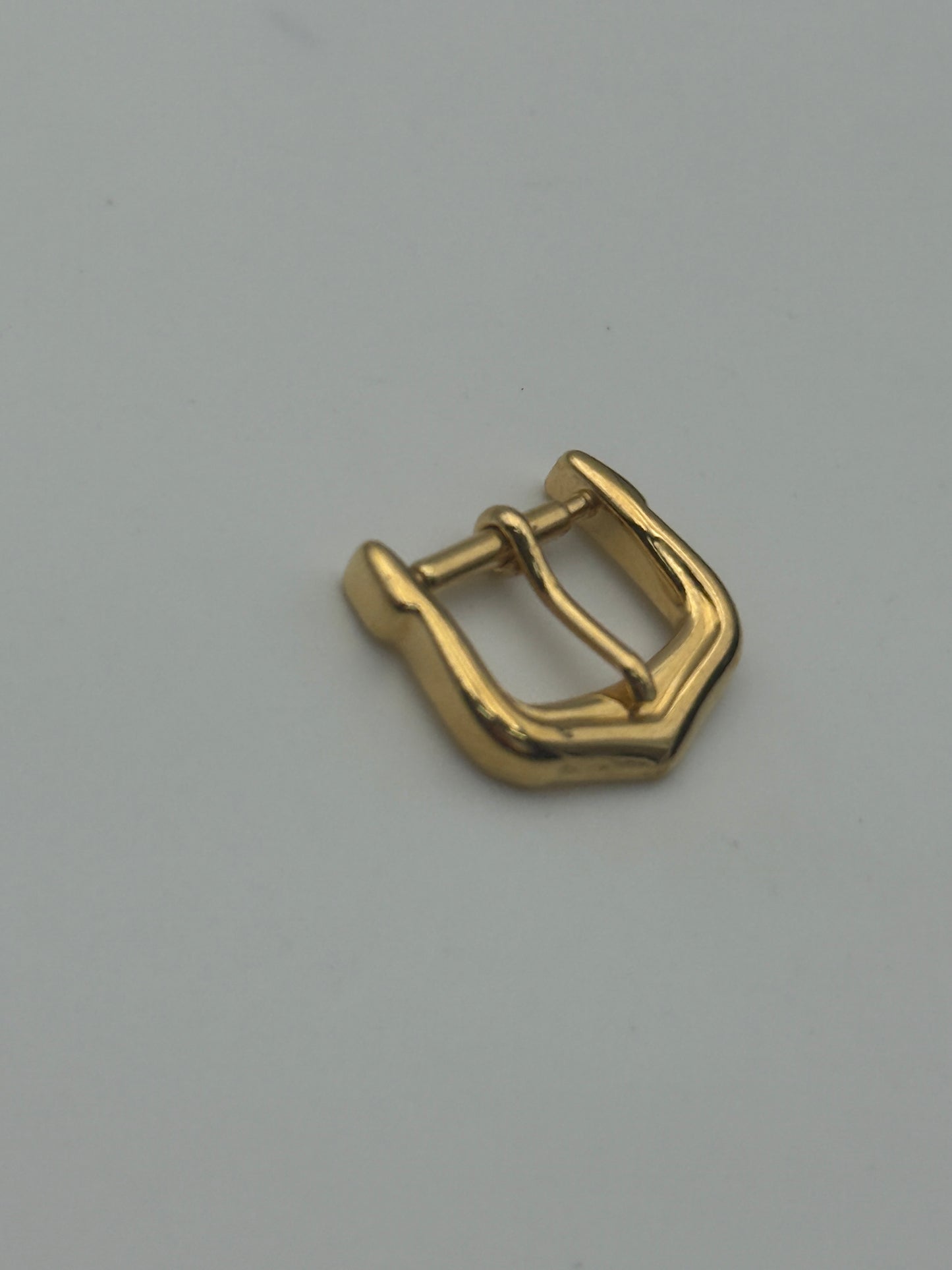 cartier gold plated 12mm fibbia buckle