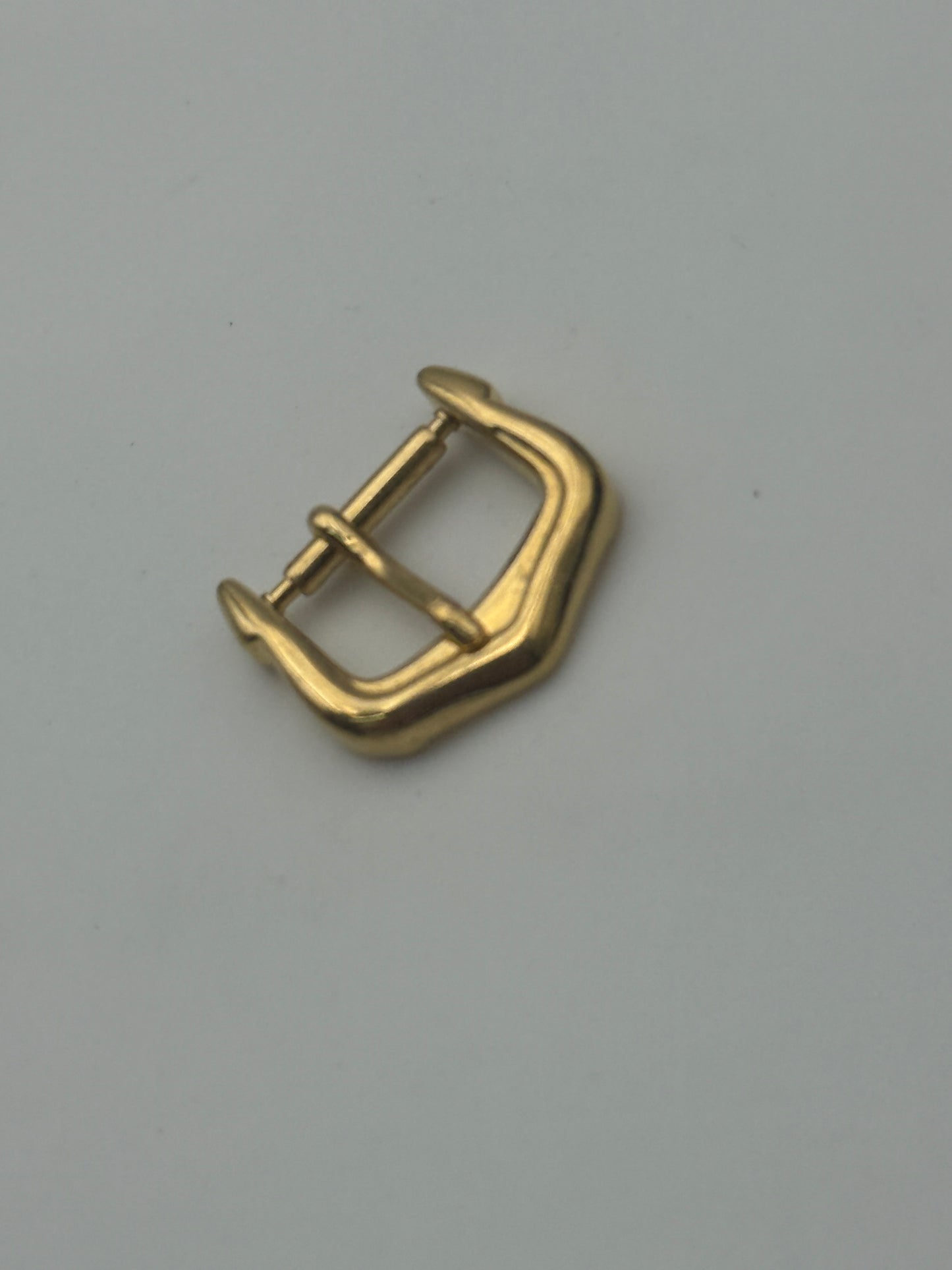 cartier gold plated 12mm fibbia buckle
