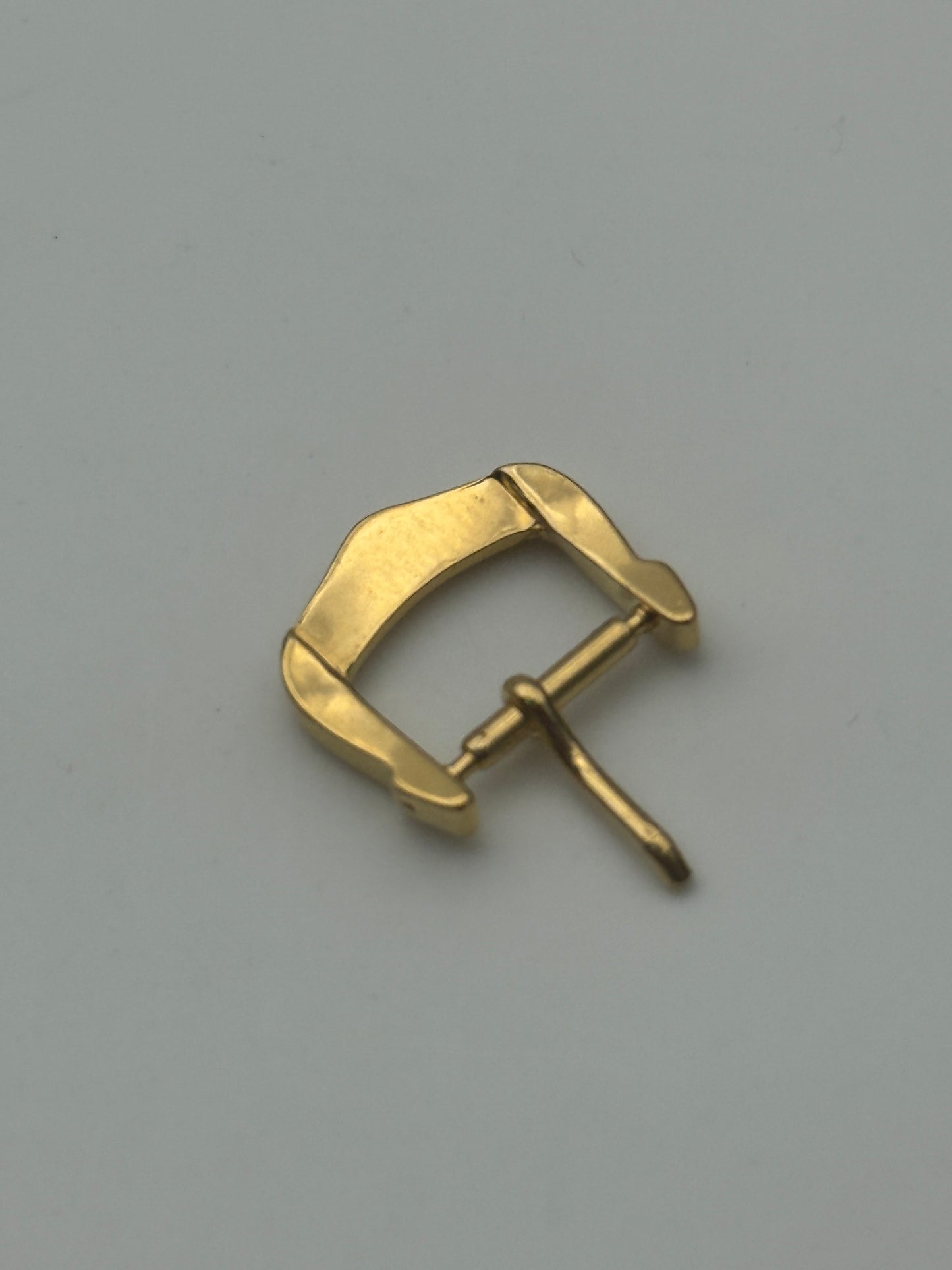 cartier gold plated 12mm fibbia buckle