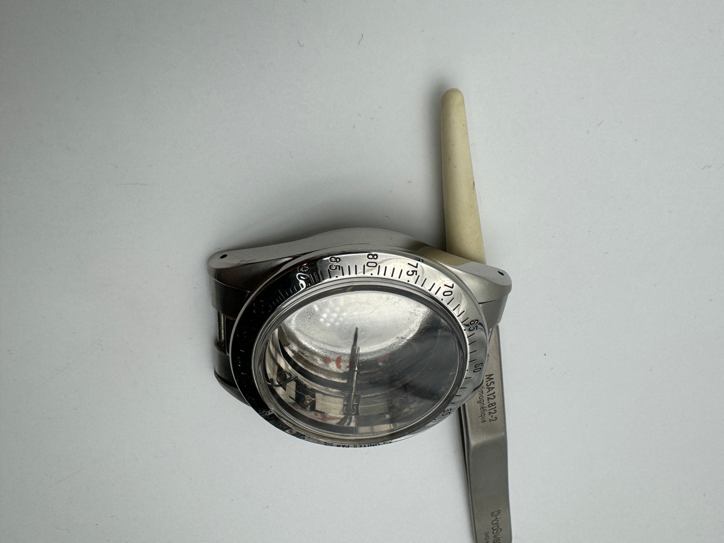 Philip Watch cassa case eta valjoux 7750 caribbean ref.594249 4028 chrono nos