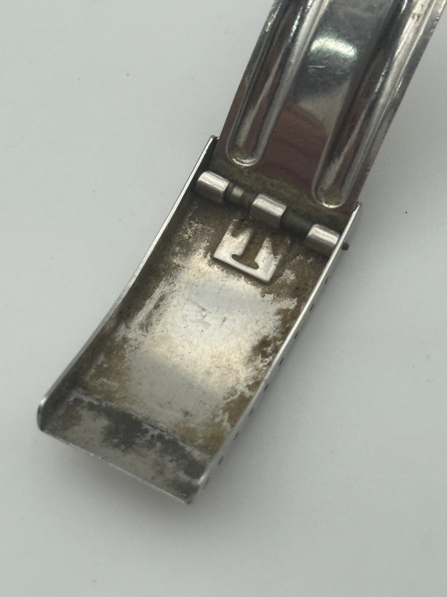 tissot chiusura closer 16mm steel vintage
