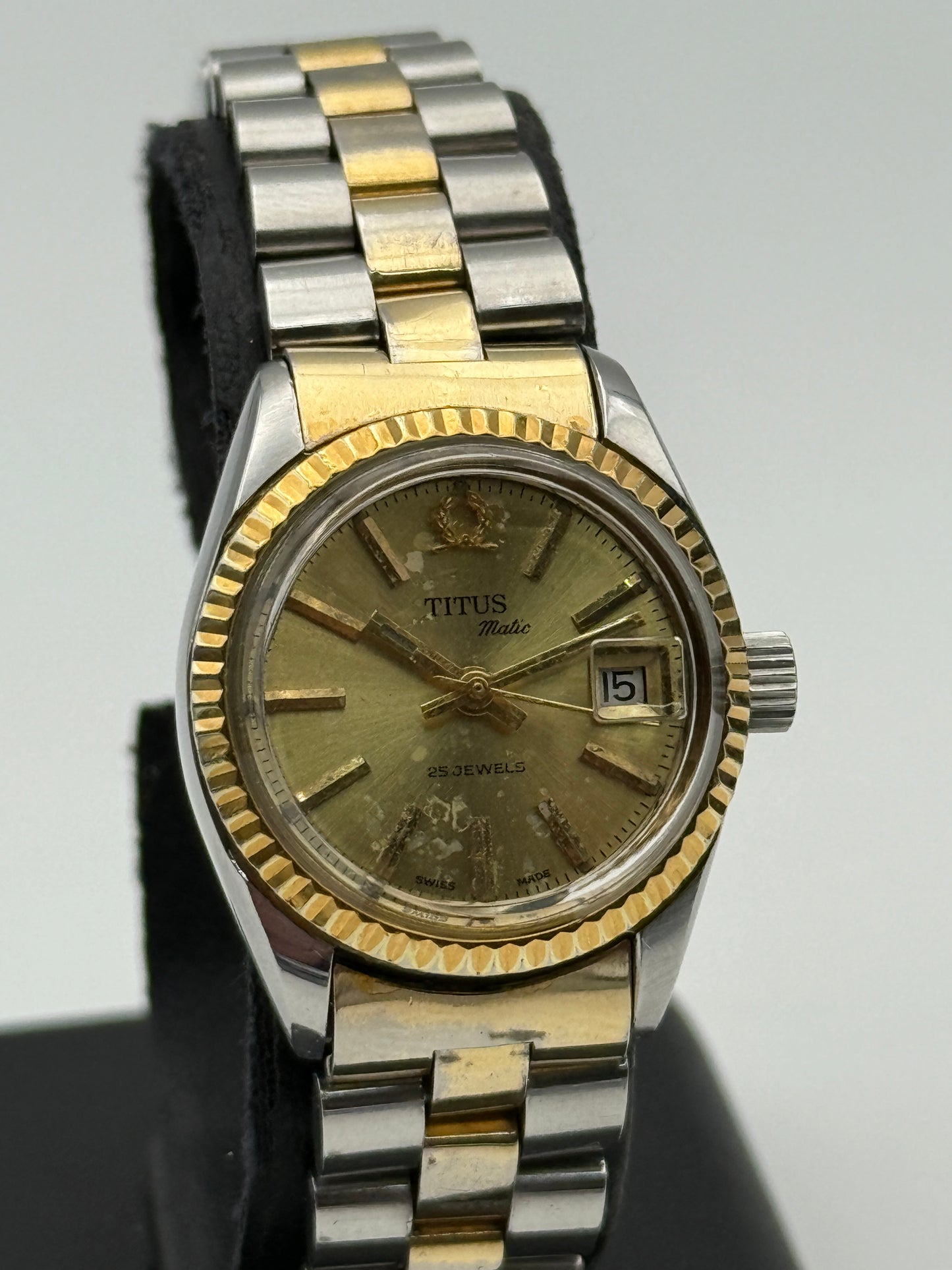 solvil et titus matic automatic watch vintage 26mm