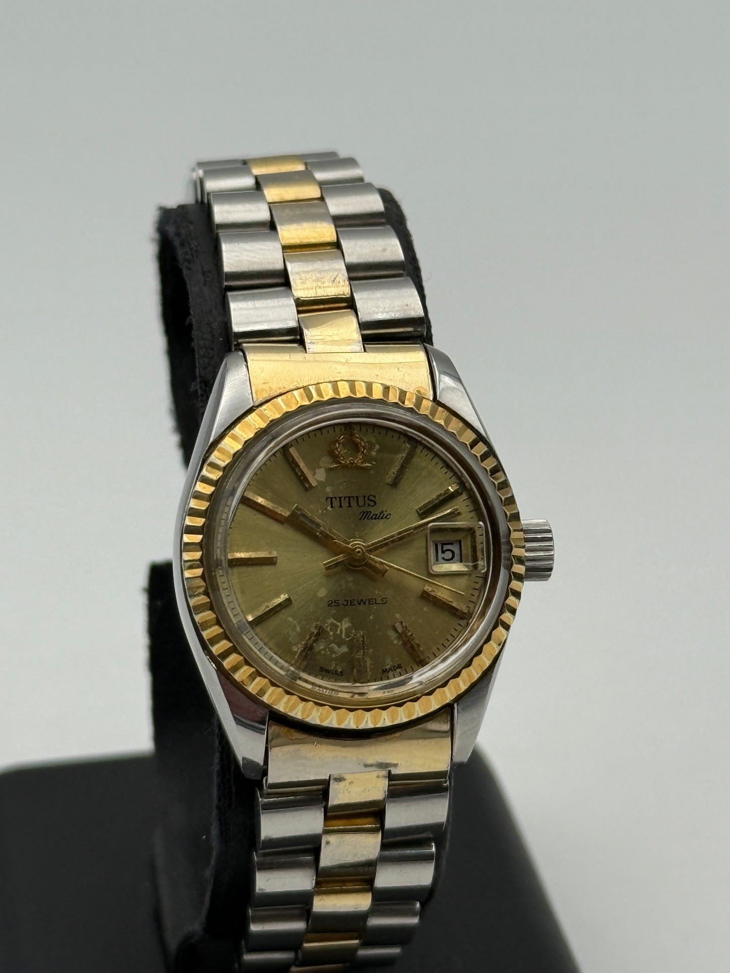 solvil et titus matic automatic watch vintage 26mm