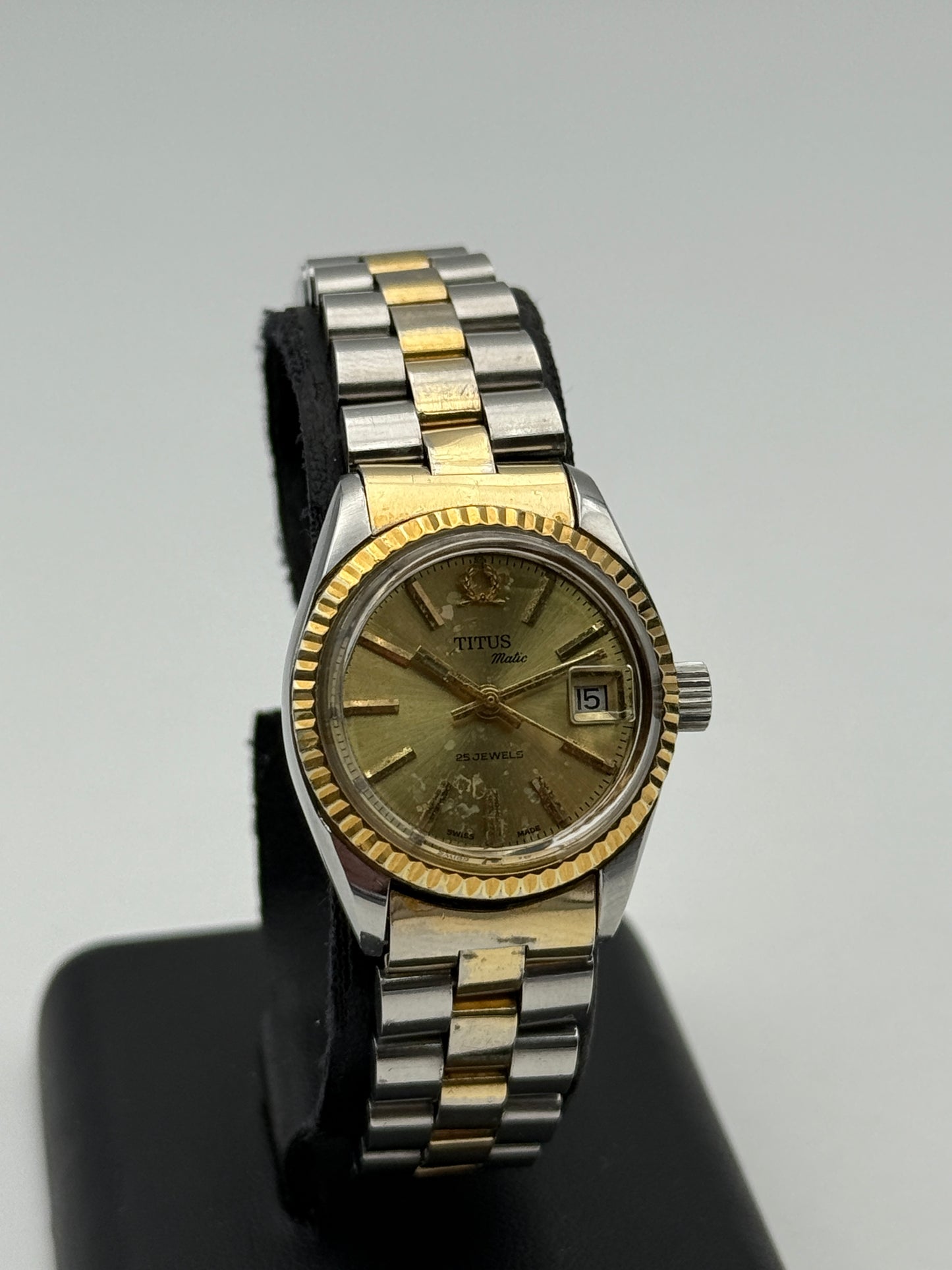 solvil et titus matic automatic watch vintage 26mm