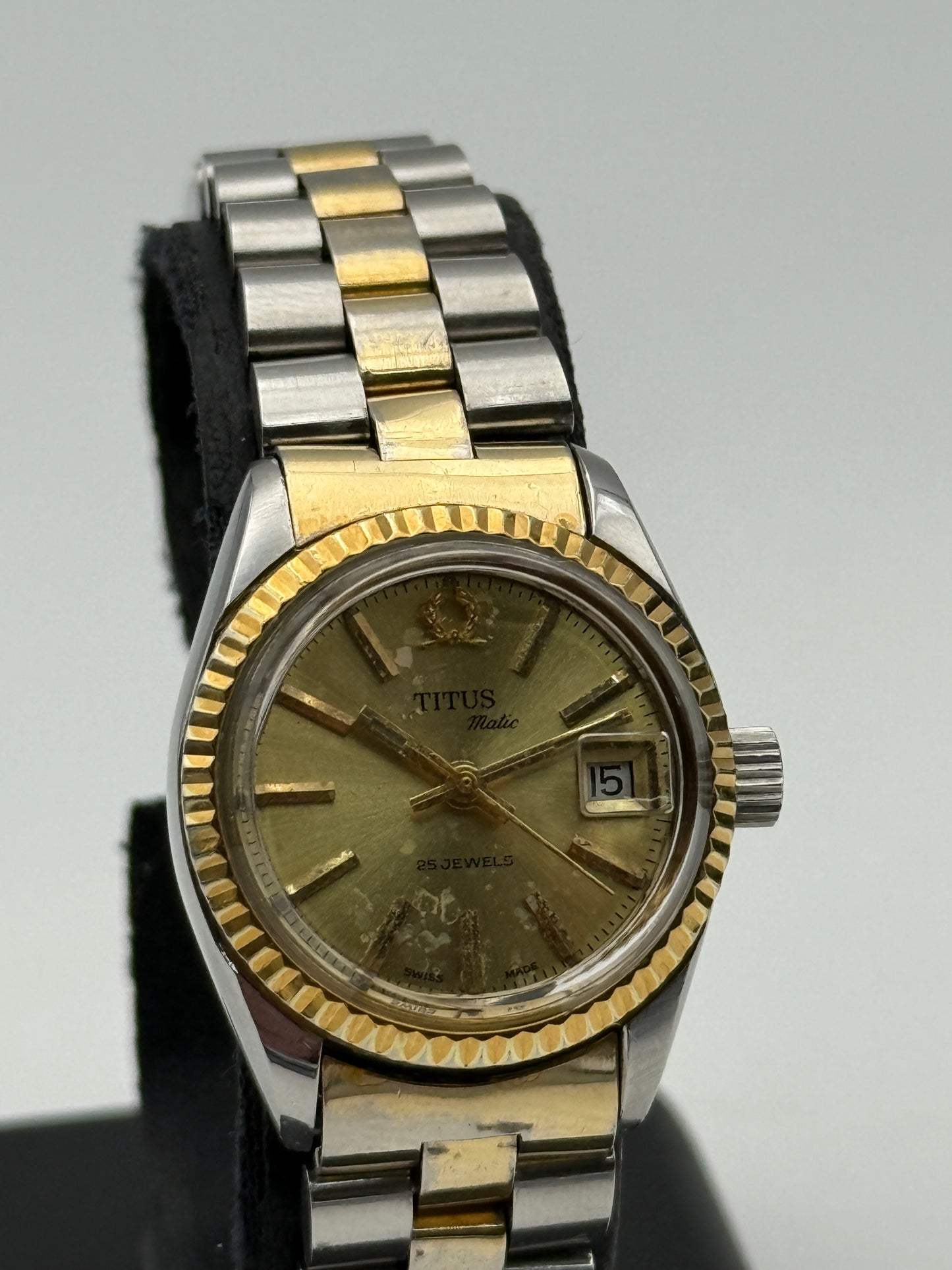 solvil et titus matic automatic watch vintage 26mm
