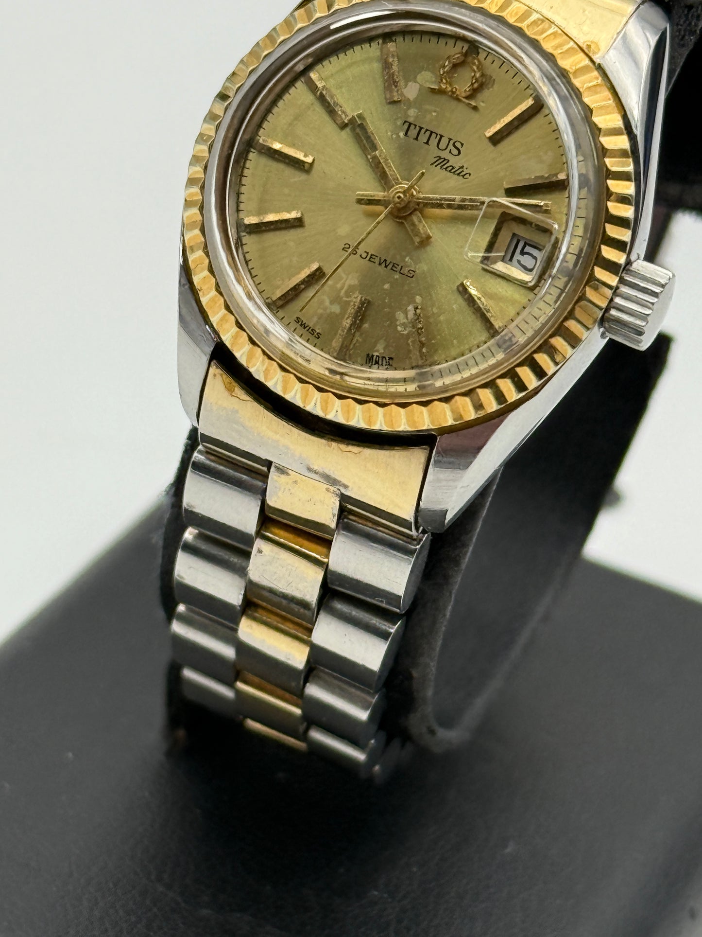 solvil et titus matic automatic watch vintage 26mm