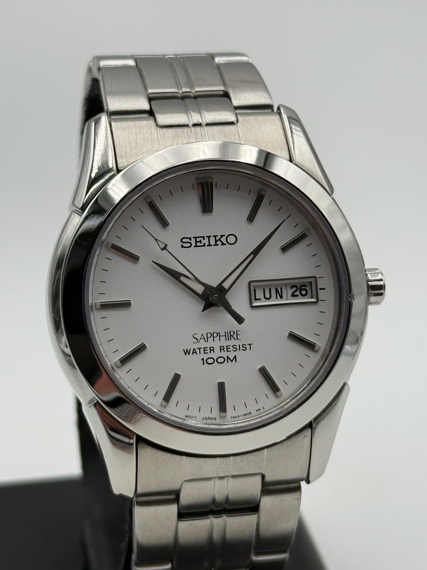 seiko sapphire 100m japan  referenza 7n43-0ar0
