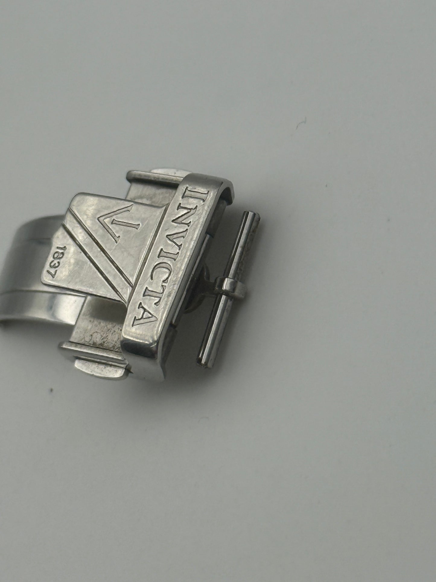 invicta 1937 deployante patented sistem 316l 18mm fibbia buckle