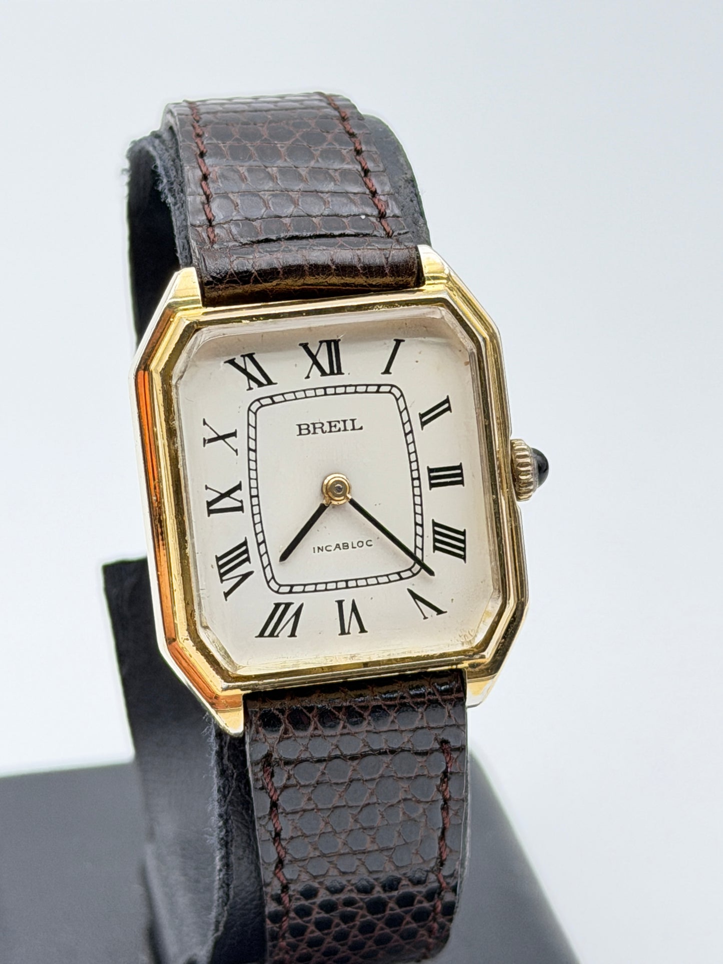 breil tank swiss made manual wind incabloc 26x32mm