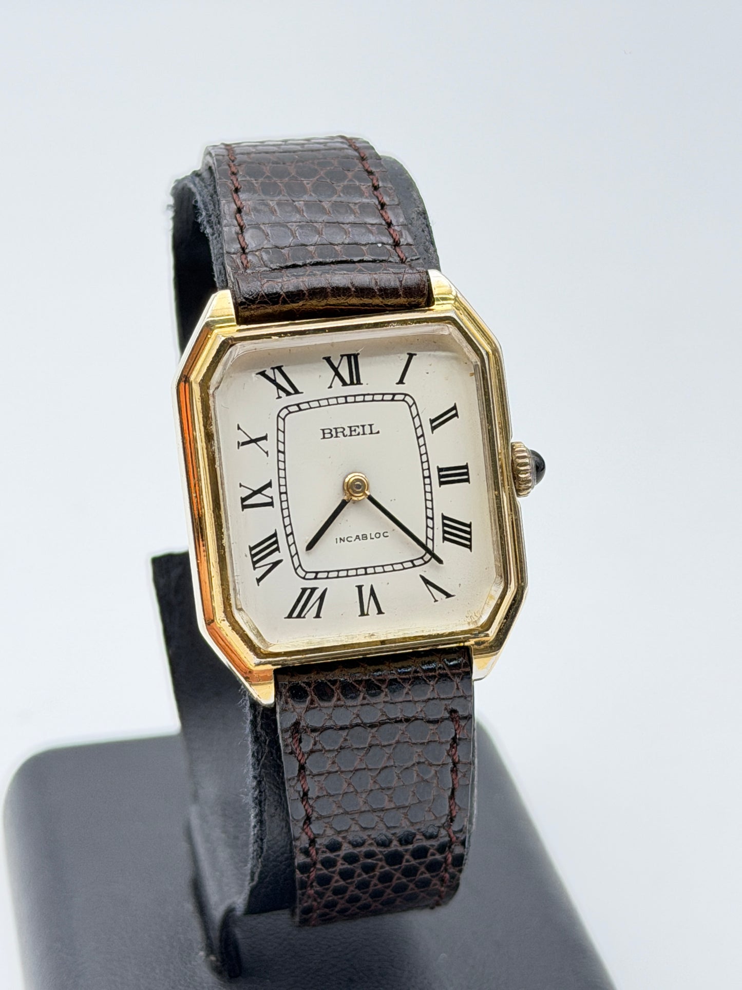 breil tank swiss made manual wind incabloc 26x32mm