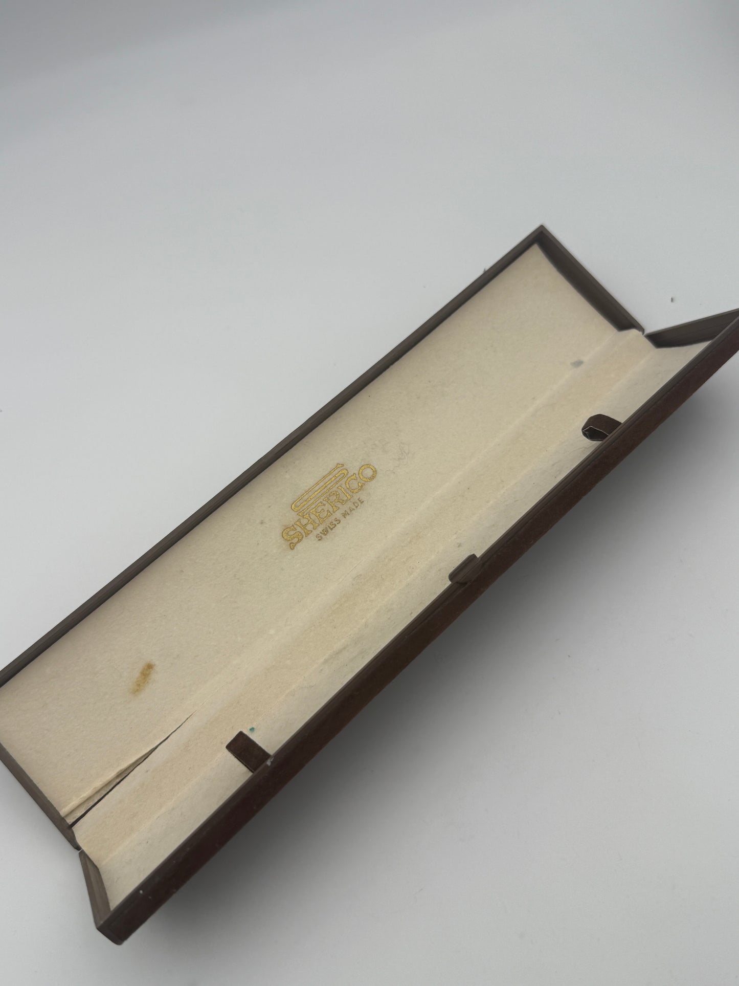 sferico swiss made scatola box vintage watch