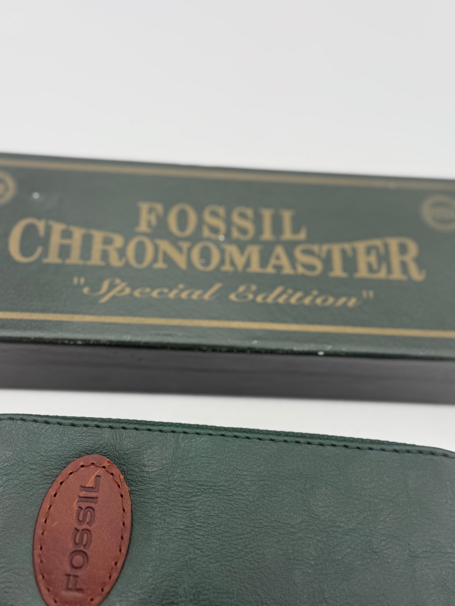 fossil chronomaster special edition box scatola vintage