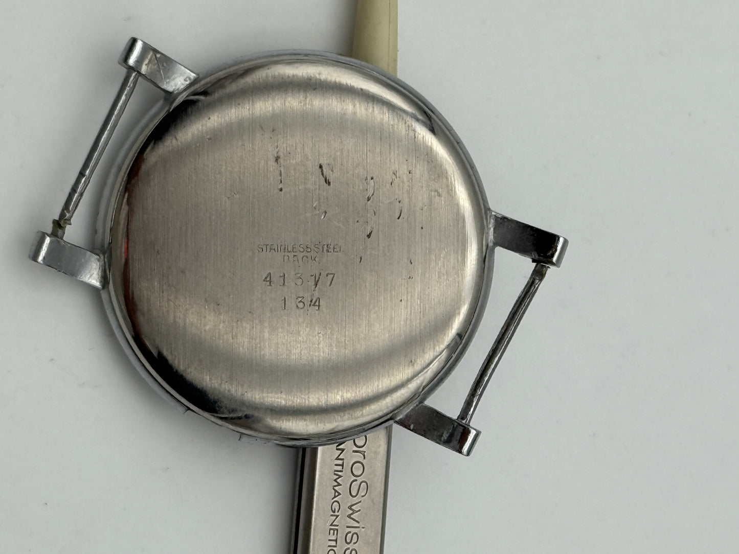 cassa case jumbo oversize vintage watch 40-25mm