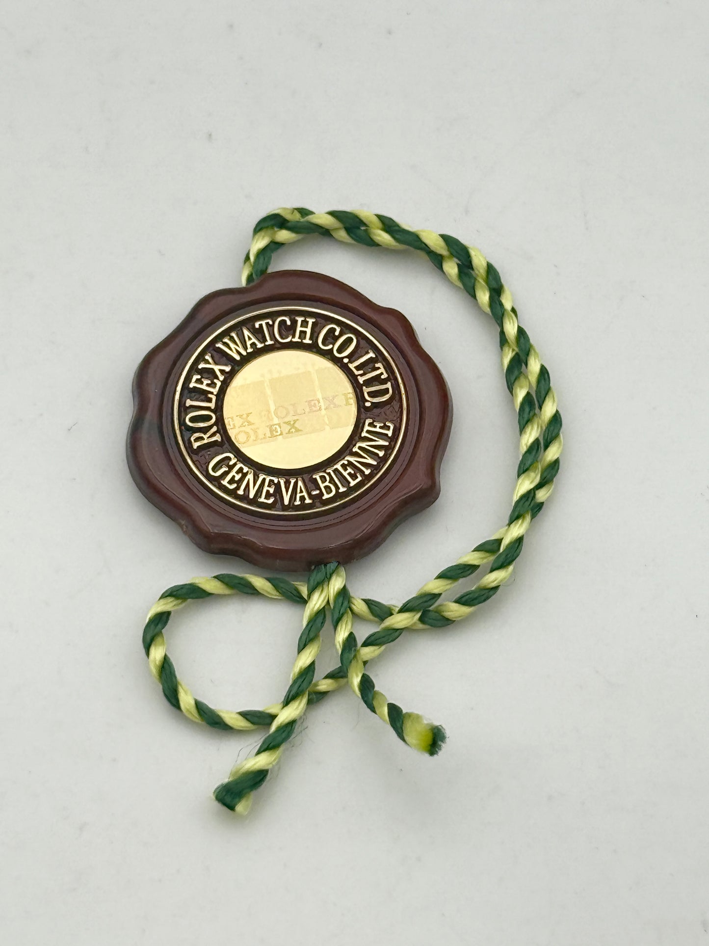 rolex tag cartellino officially certified chronometer