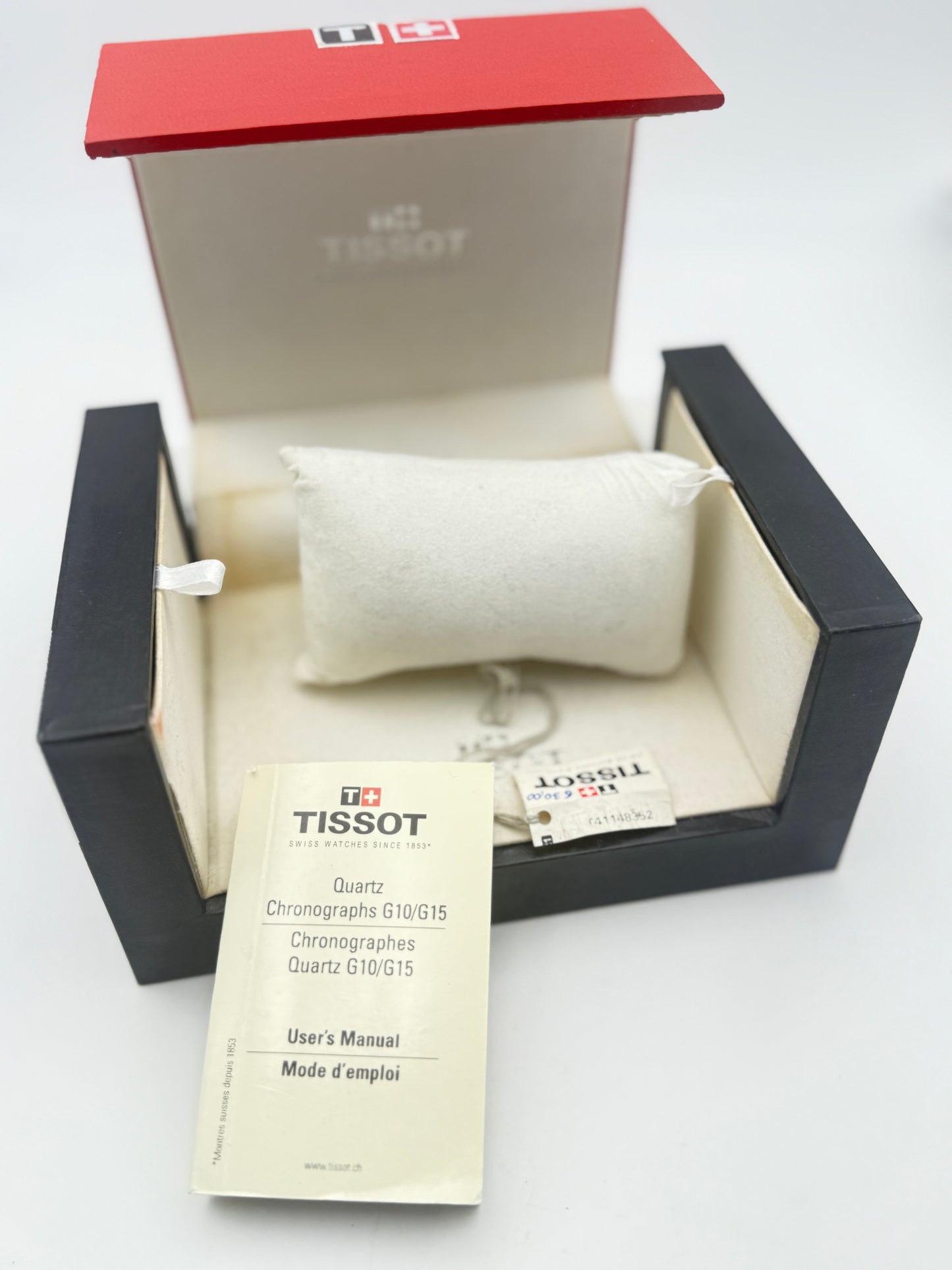 tissot t touch watch box scatola swiss made