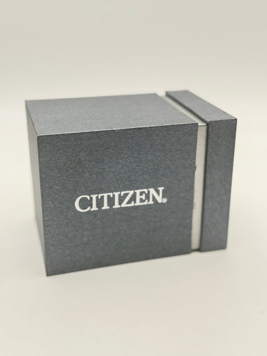 cirizen japan watch box scatola