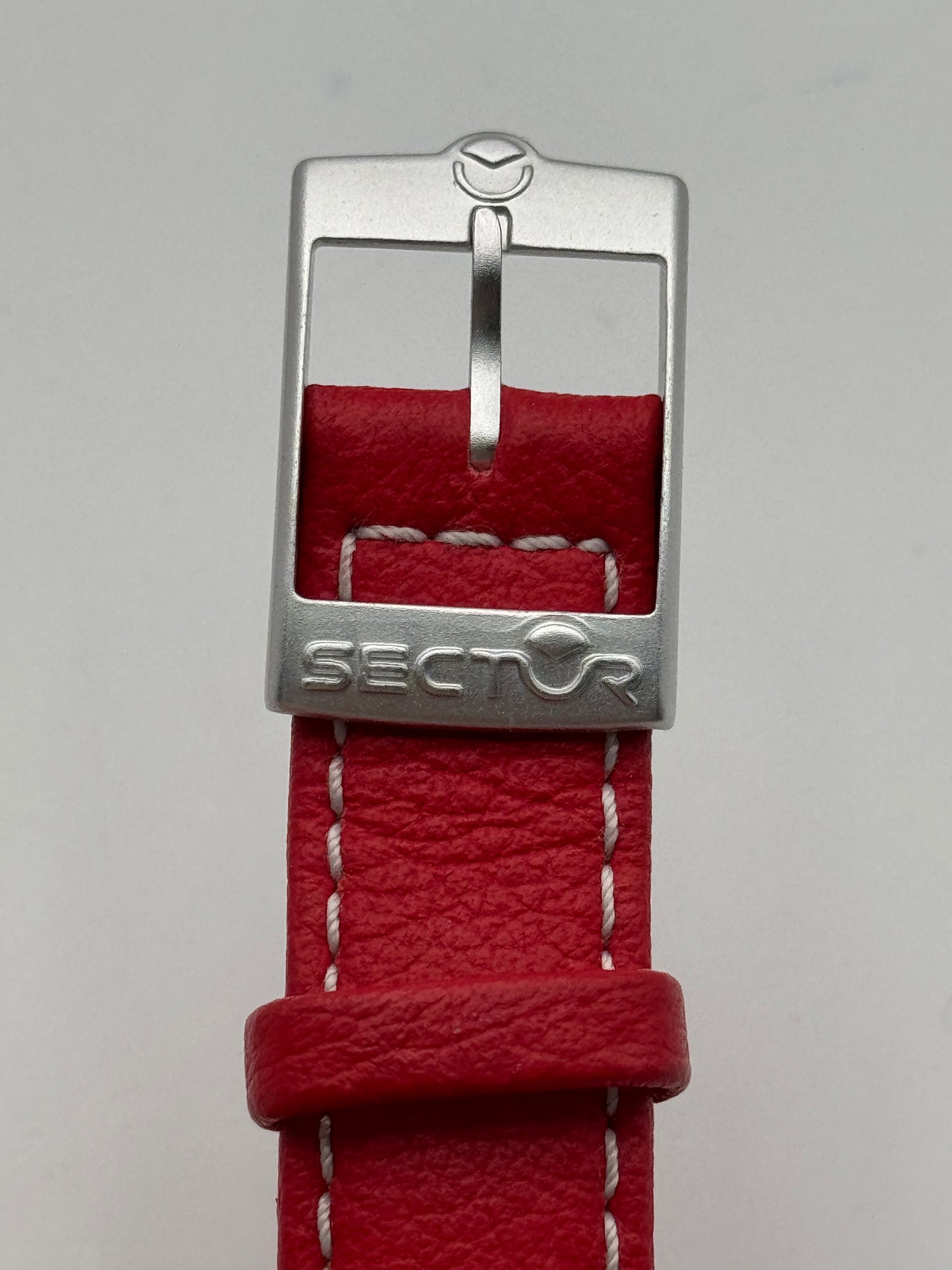 Sector cinturino strap red 18mm